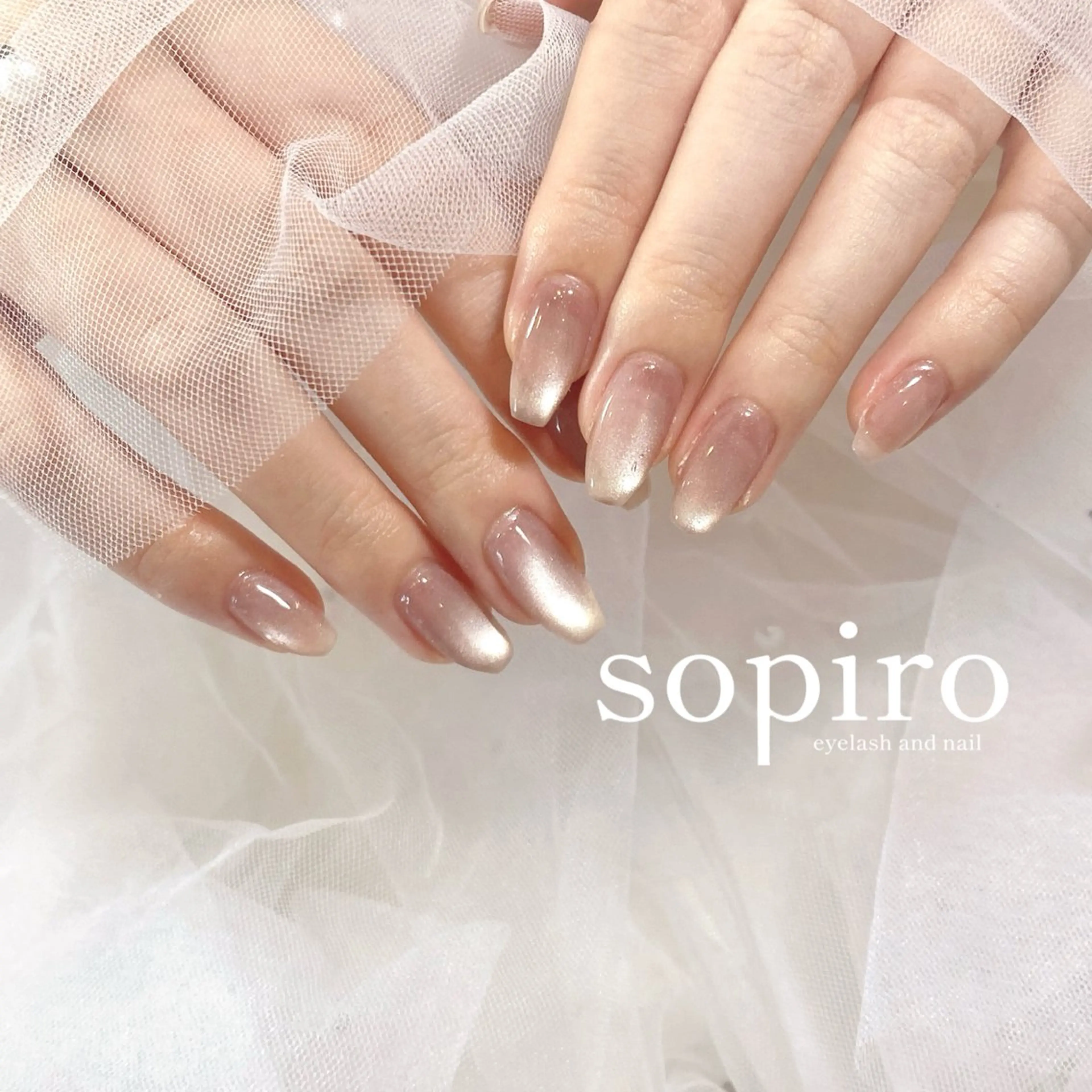 ネイル マグネットネイル ハンドネイル sopiro miharuのネイルデザイン