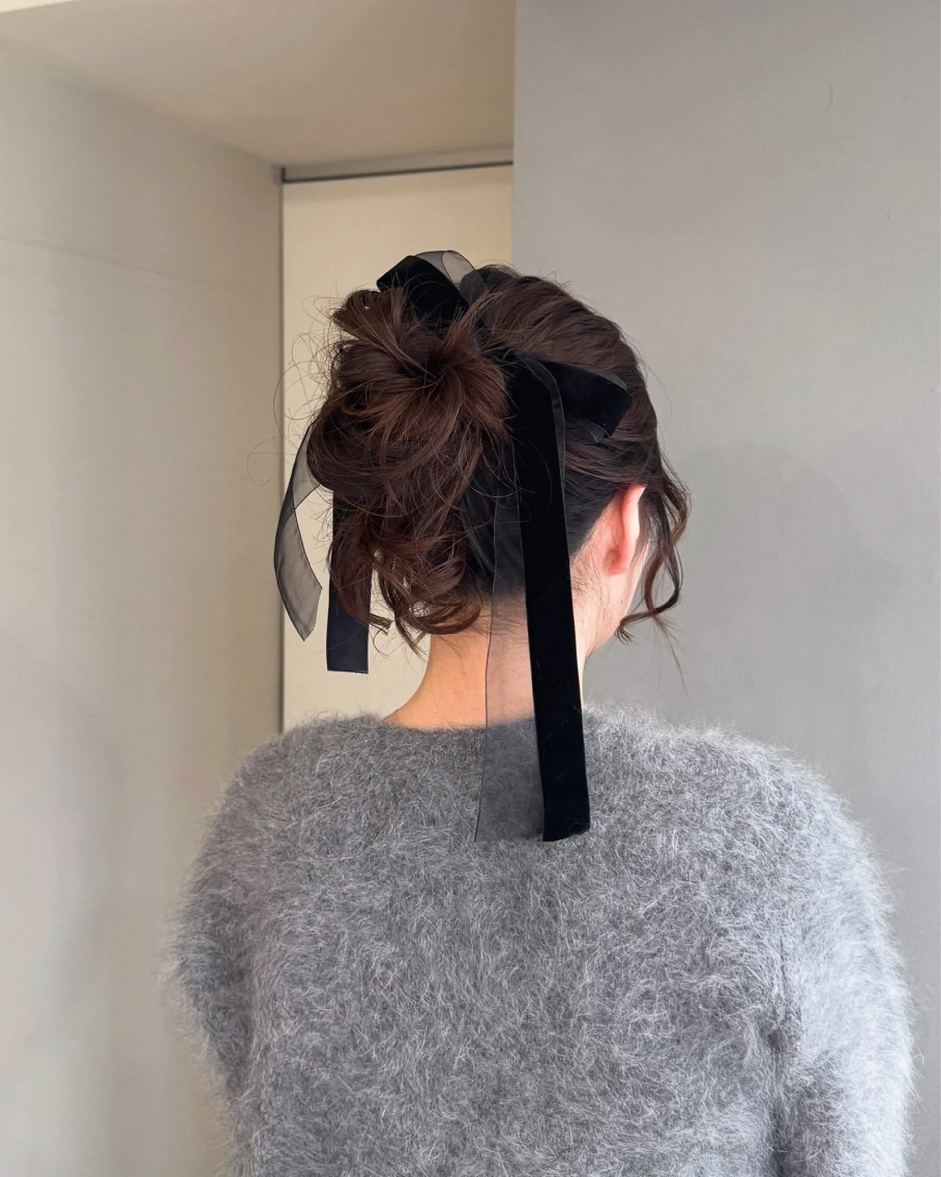 【結婚式やお出かけ前に🎀】ヘアセットの写真