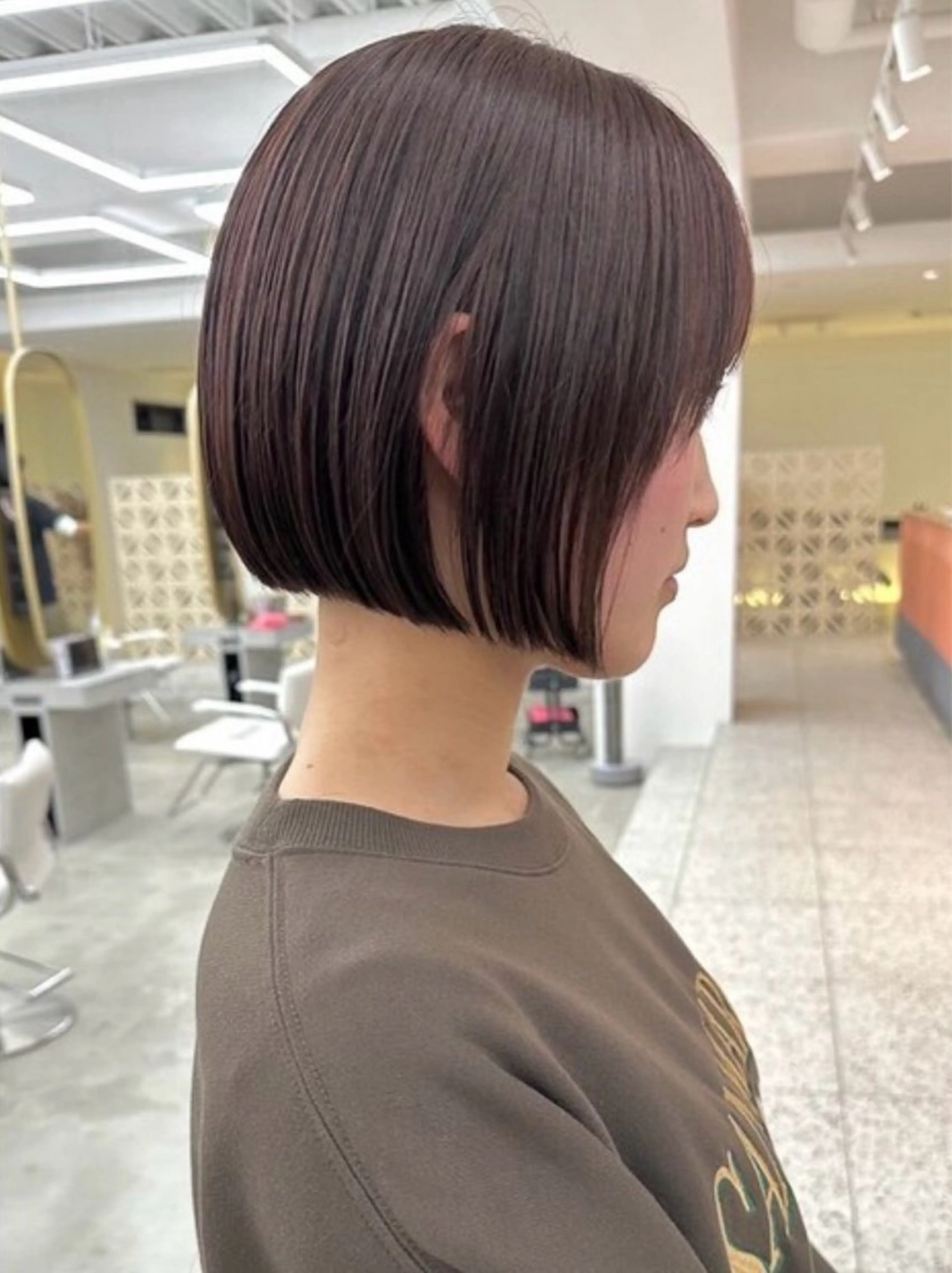 ミディアム カラー urara/ショート /透明感カラーのヘアスタイル