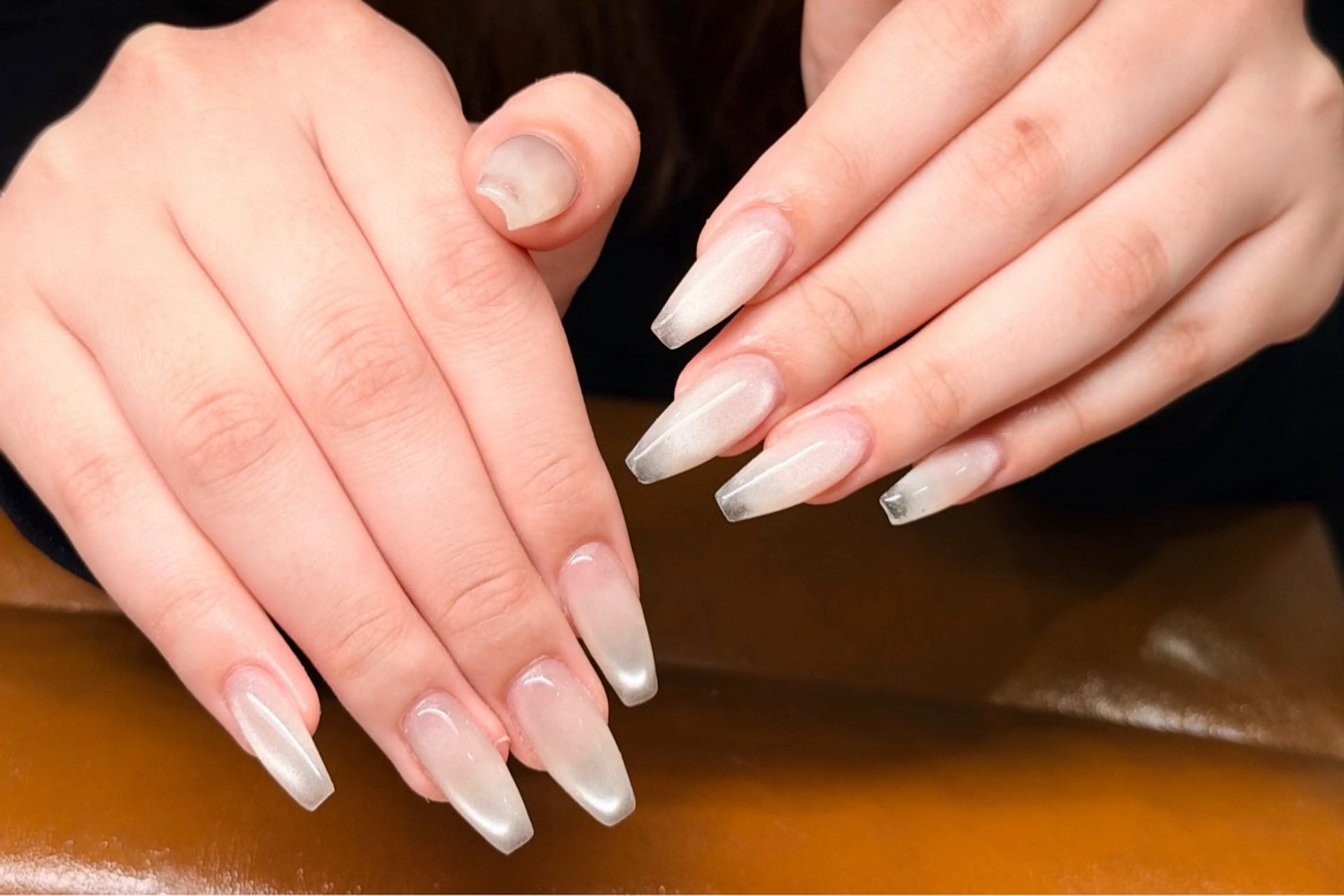 ネイル フレンチネイル 韓国ネイル マグネットネイル ニュアンスネイル ワンカラーネイル ハンドネイル AMI アミのネイルデザイン