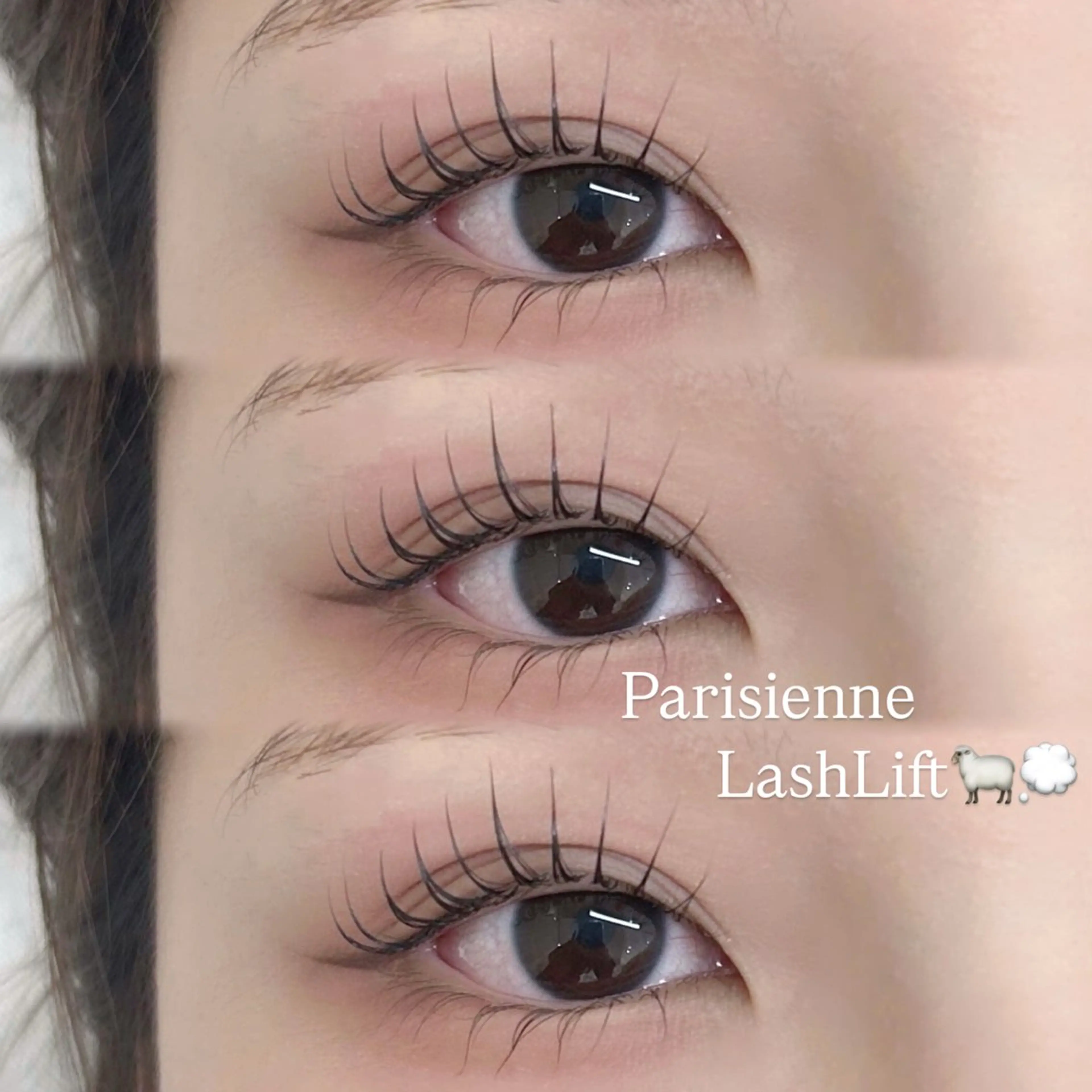 マツエク・マツパ パリジェンヌラッシュリフト マツパ まつパ/マツエク/ 渋谷momokaのマツエク・マツパデザイン