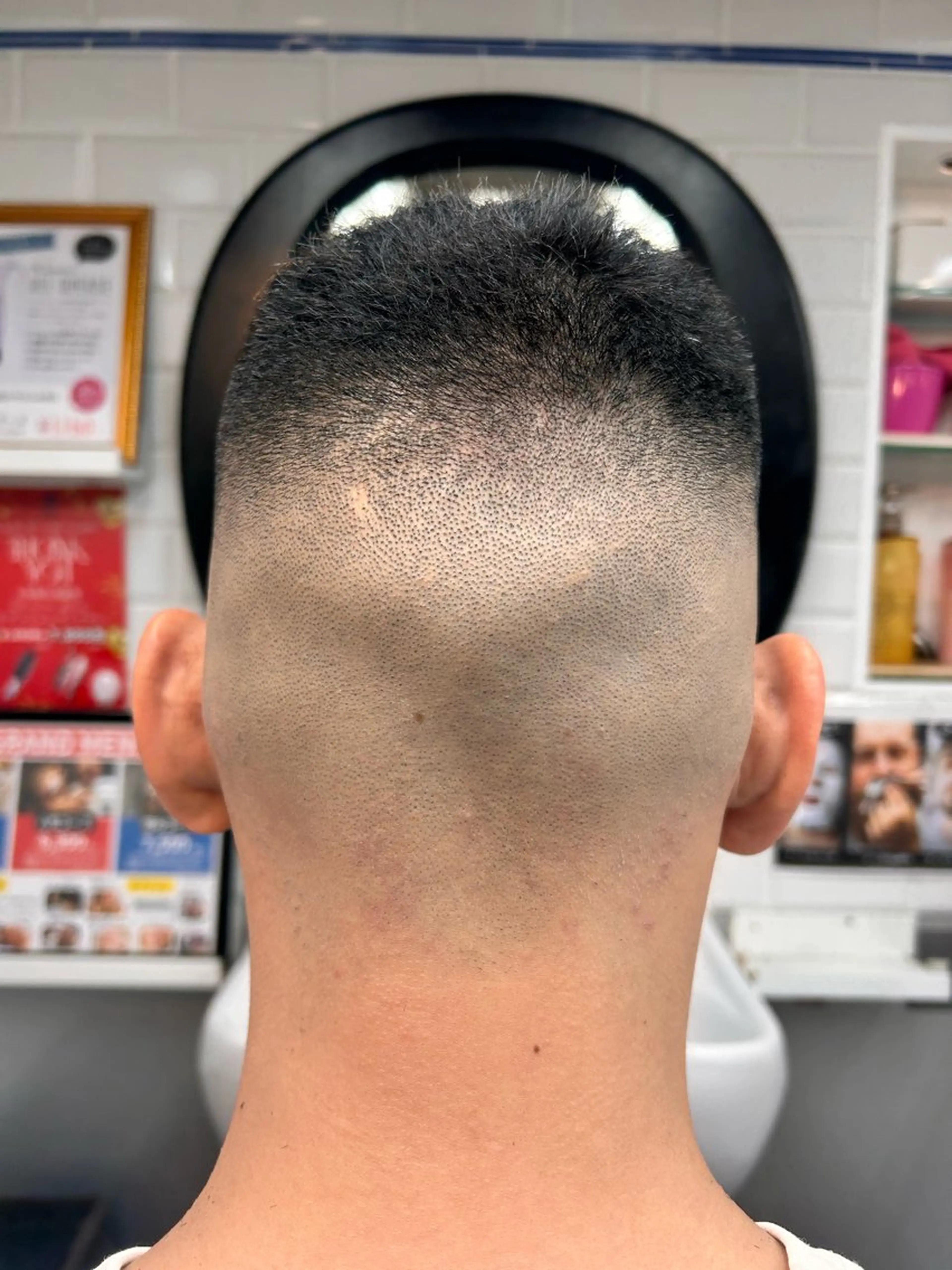 カット➕シャンプー➕スキンフェード➕シェーブの写真