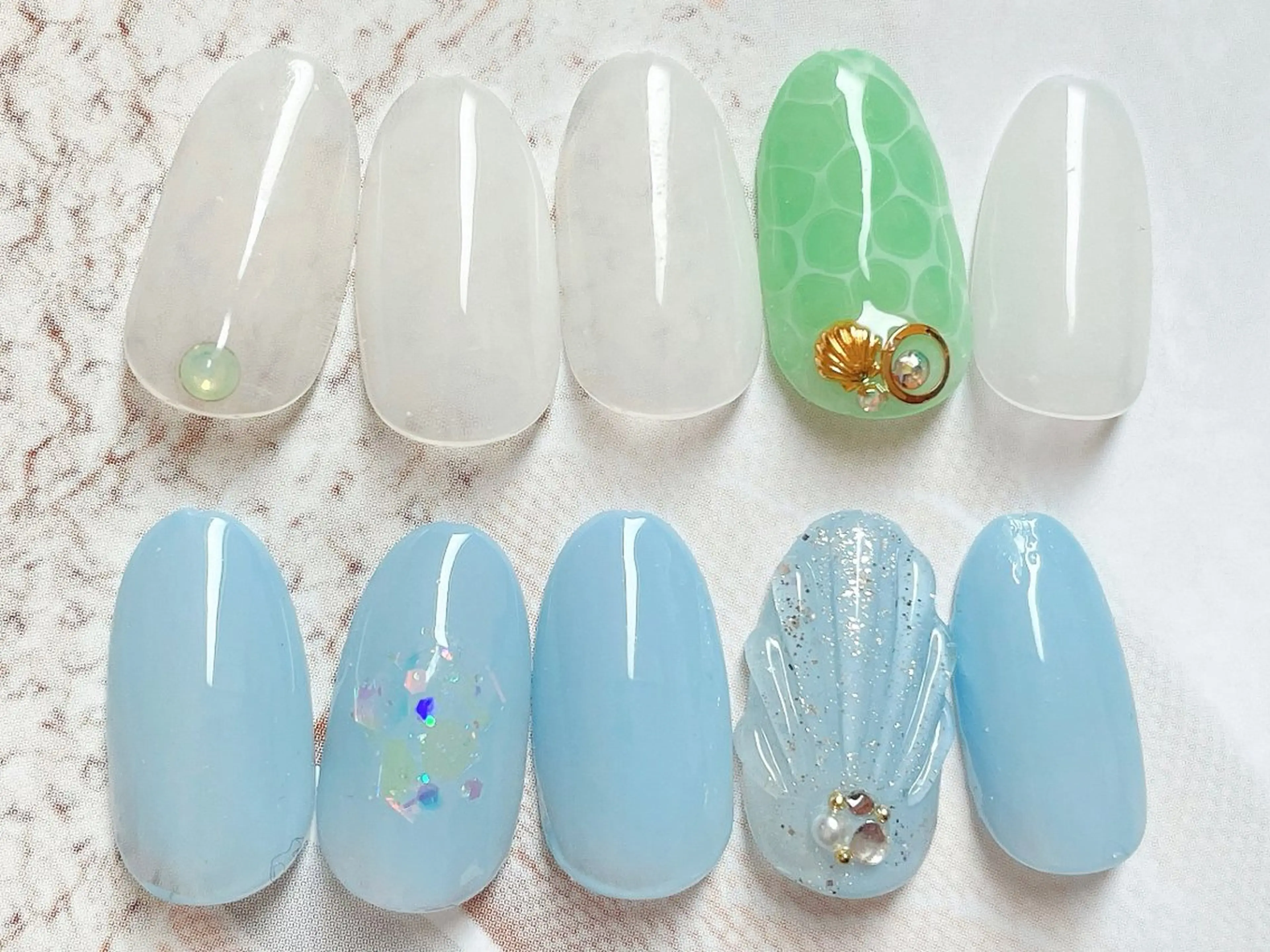 ネイル Viseo《6週間 長持ちパラジェル》のネイルデザイン