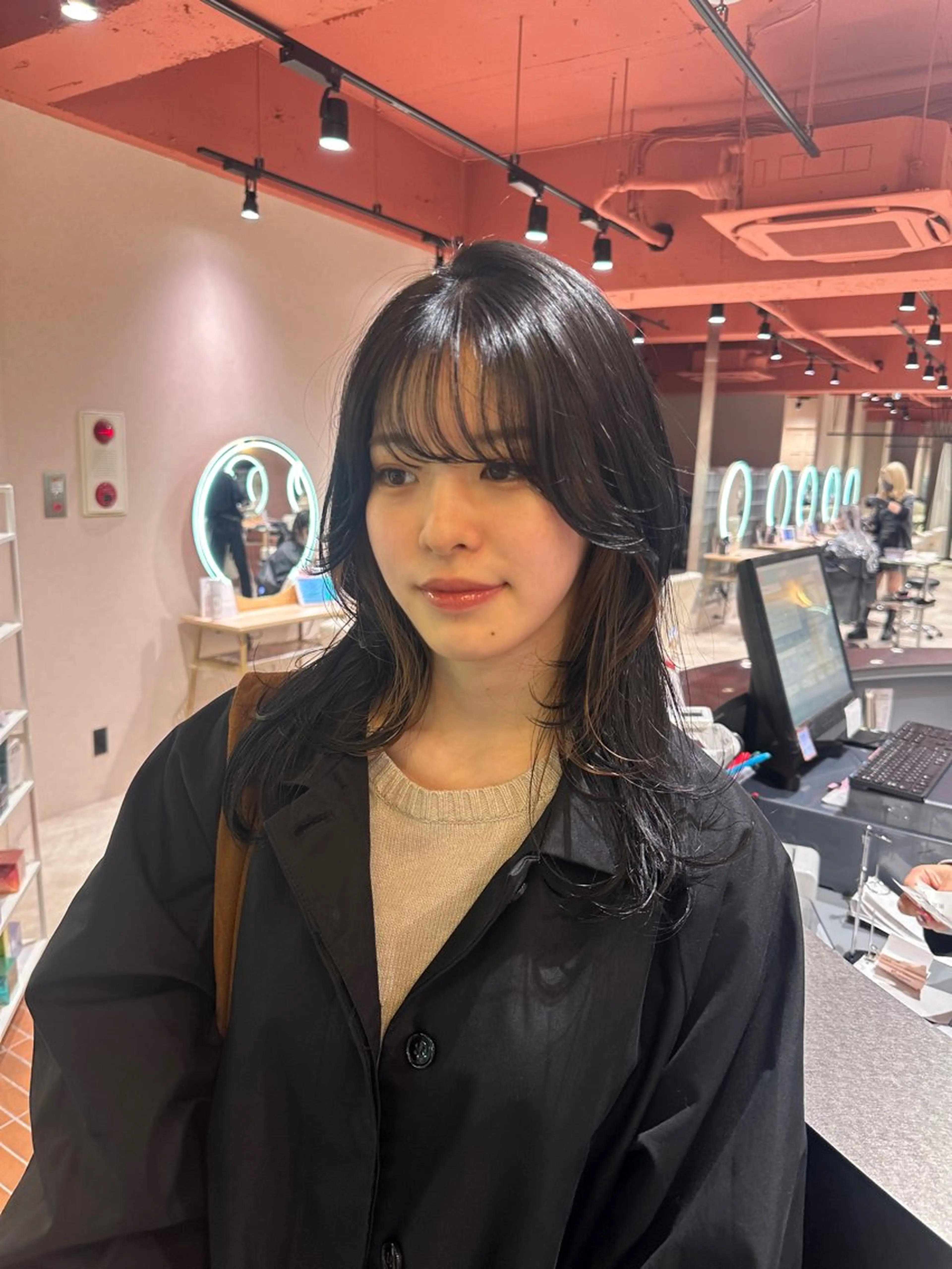 セミロング ヘアカラー サナ/ 立川美容師🪽のヘアスタイル