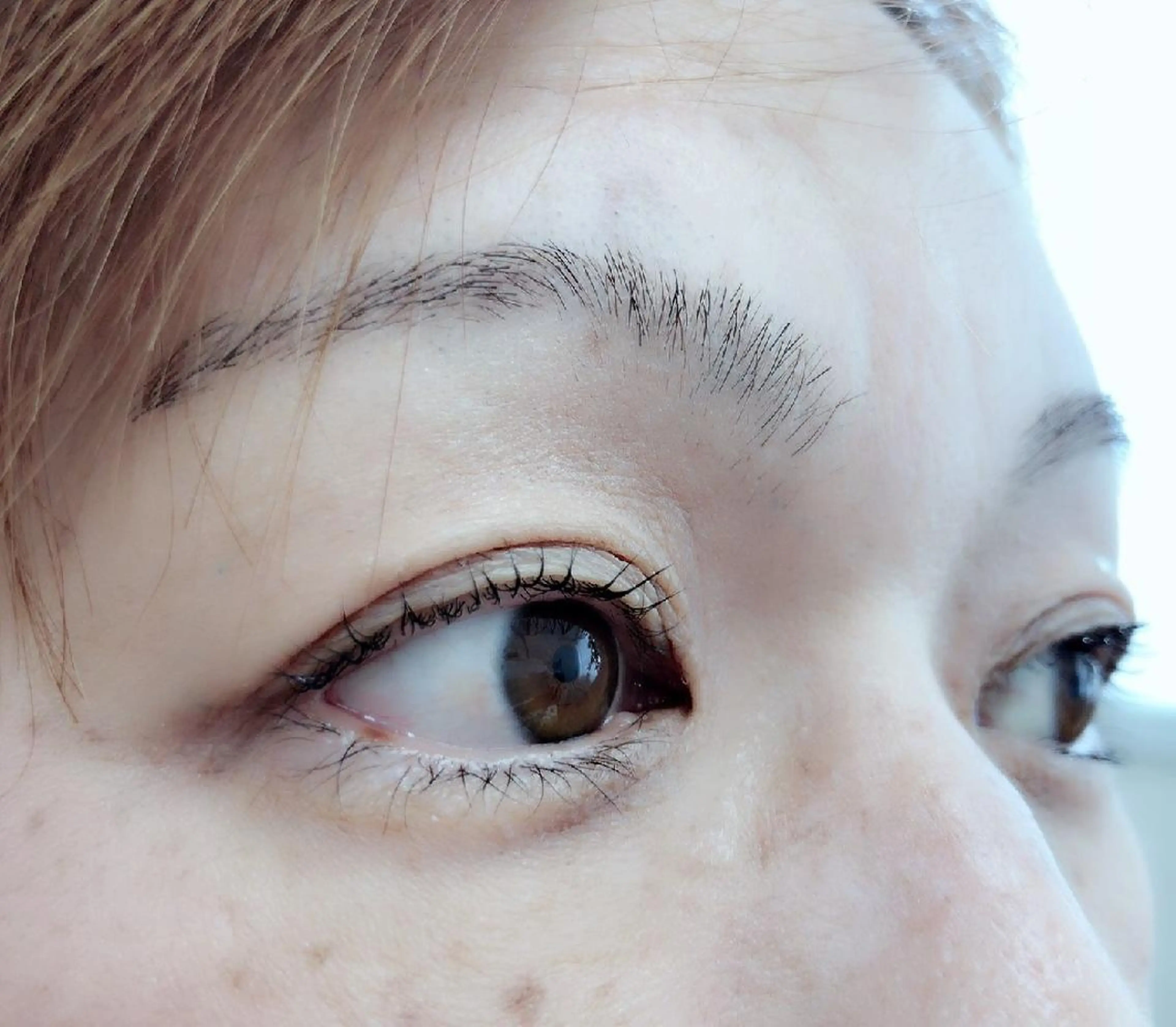 マツエク・マツパ 付け放題 フラットラッシュ 下まつげエクステ 一重×まつ毛パーマ ボリュームラッシュ 吉岡 ゆうなのマツエク・マツパデザイン