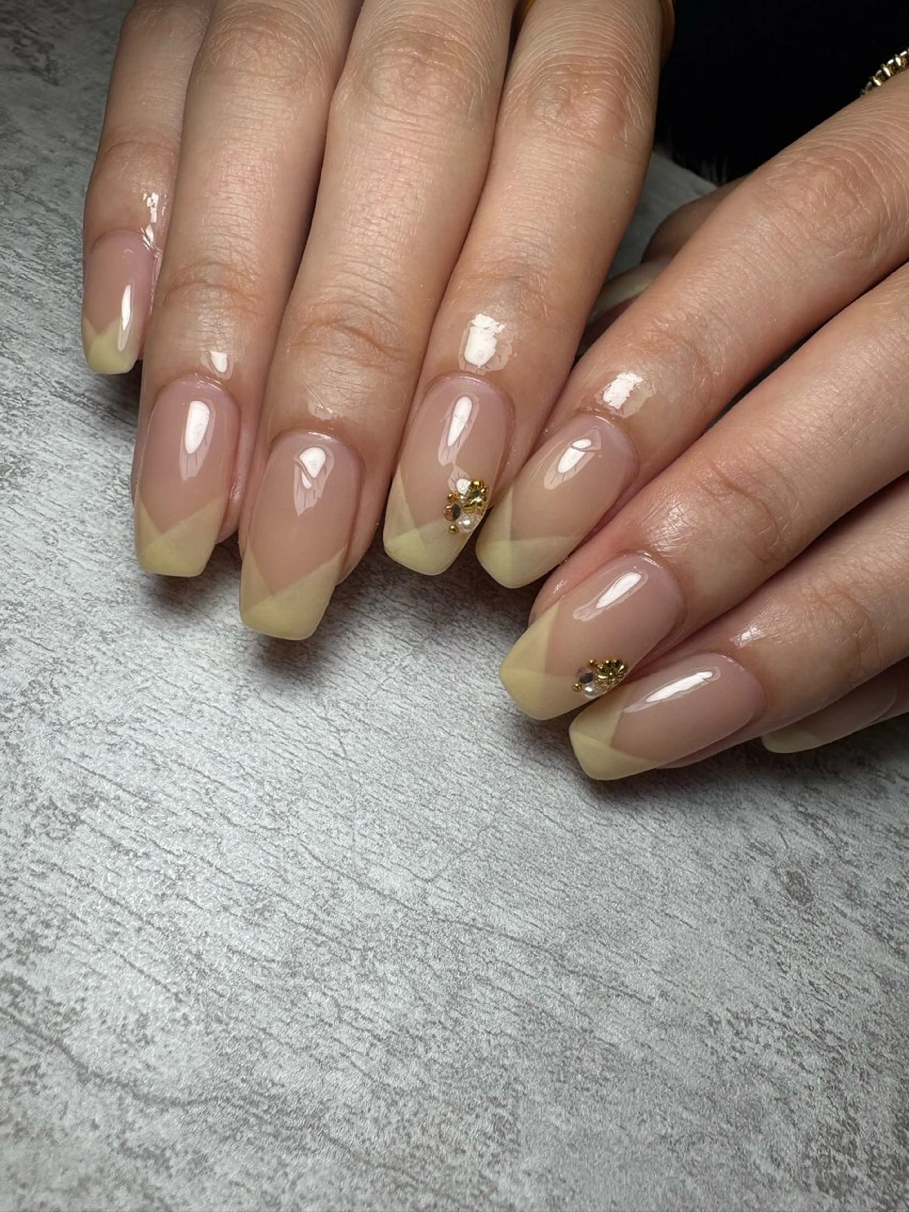 ネイル フレンチネイル 持ち込み BEAUTY GARDEN 【nail salon unseul】所属・nana .のネイルデザイン