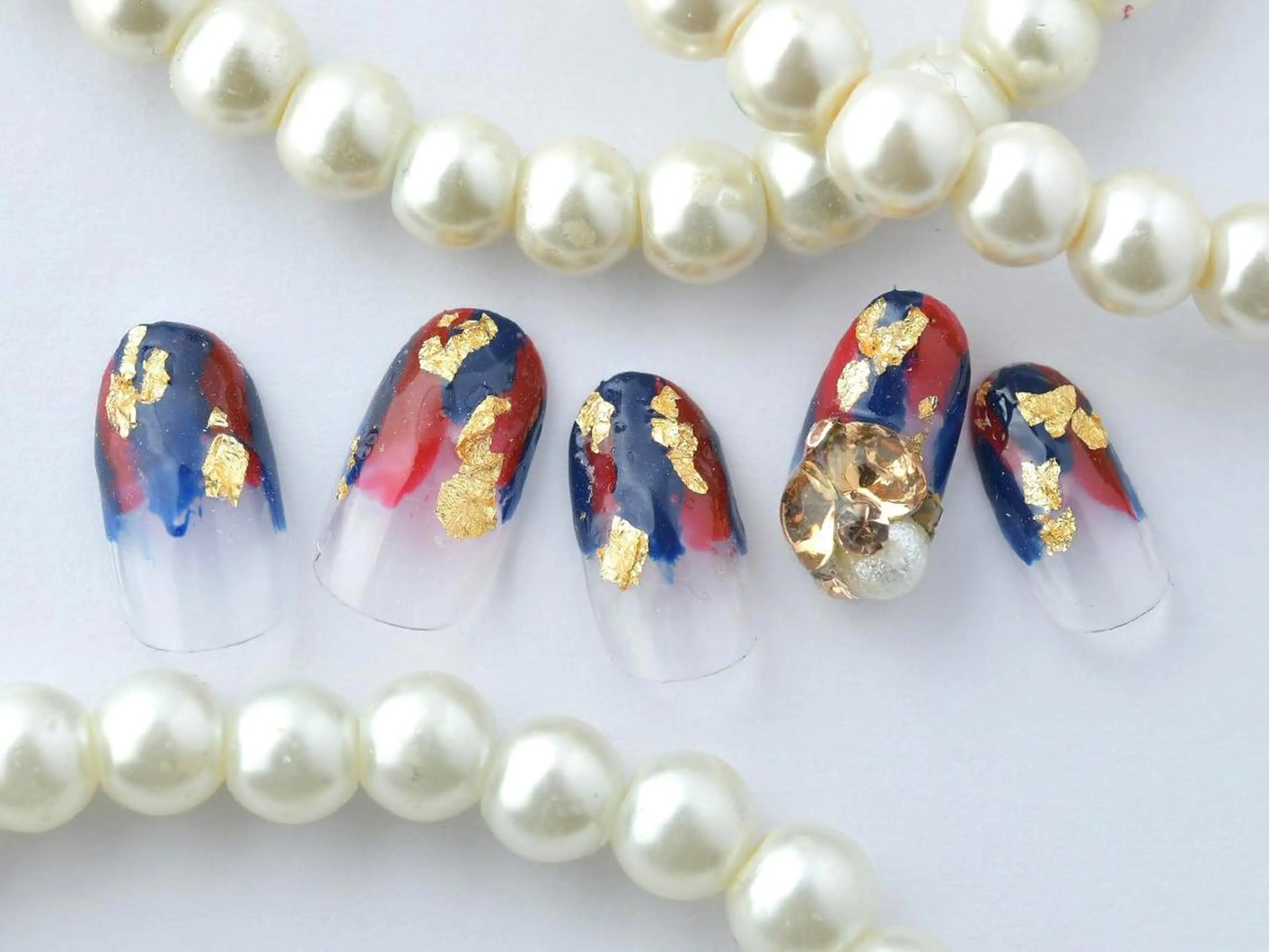 ネイル 桜ネイル クリアネイル フットネイル ジェルネイル キラキラネイル 💗🪽Tiary Nail🪽💗のネイルデザイン