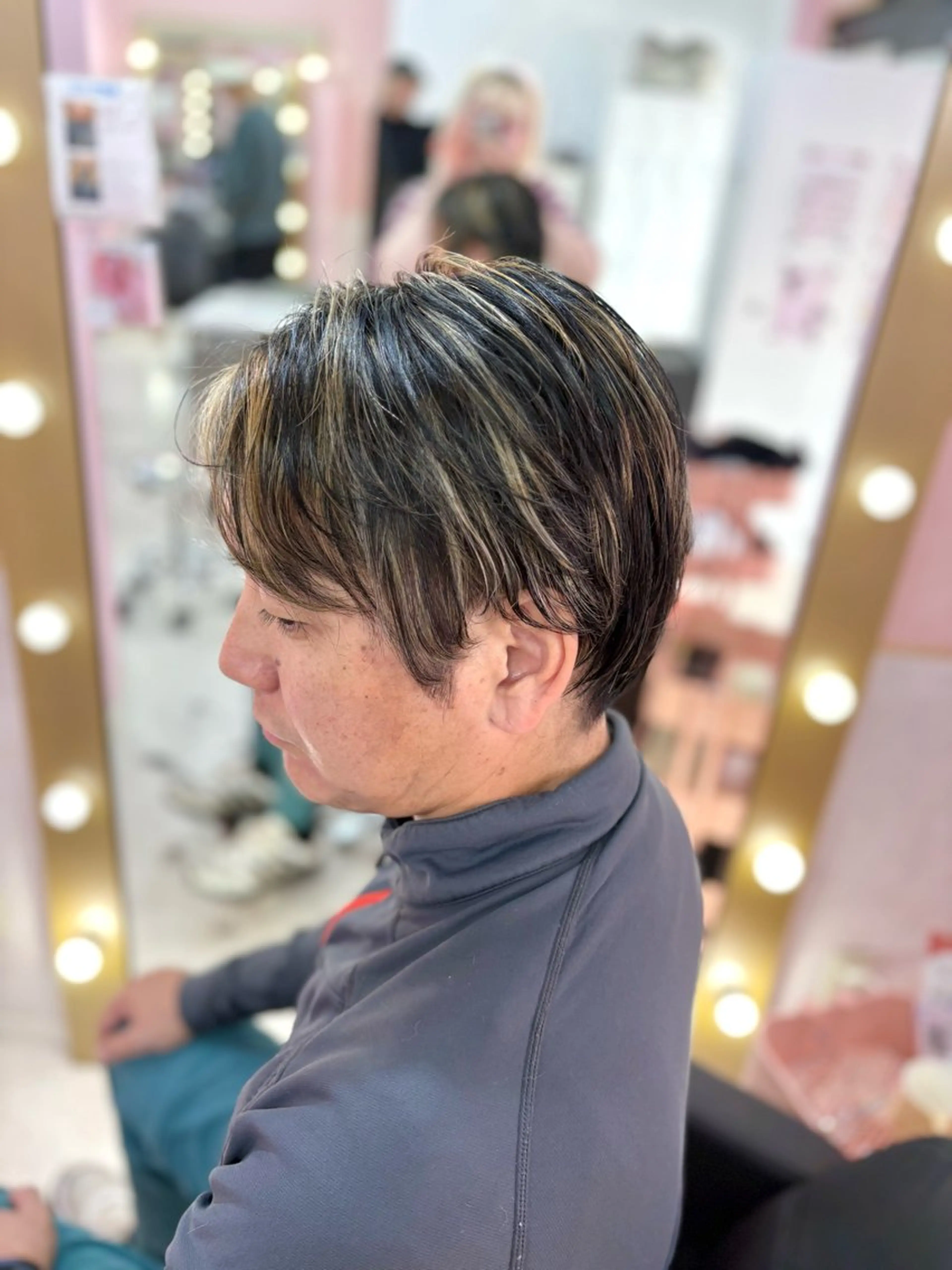 カラー メンズ 甘ふわgirly🎀 ハイトーン🤍Ramのヘアスタイル