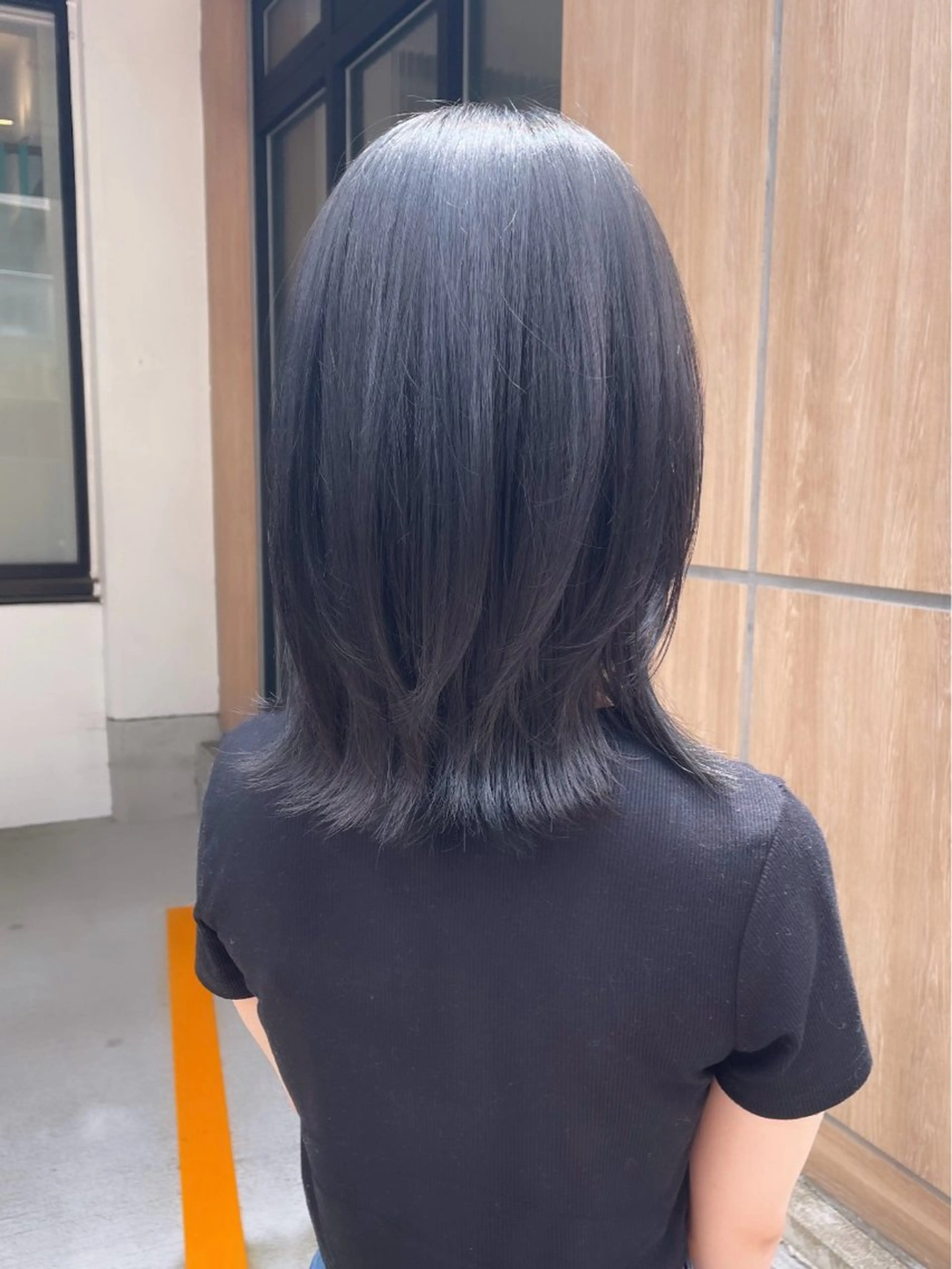 ミディアム カット ヘアカラー トリートメント 仙台/艶髪/暗髪/ MIZUHOのヘアスタイル