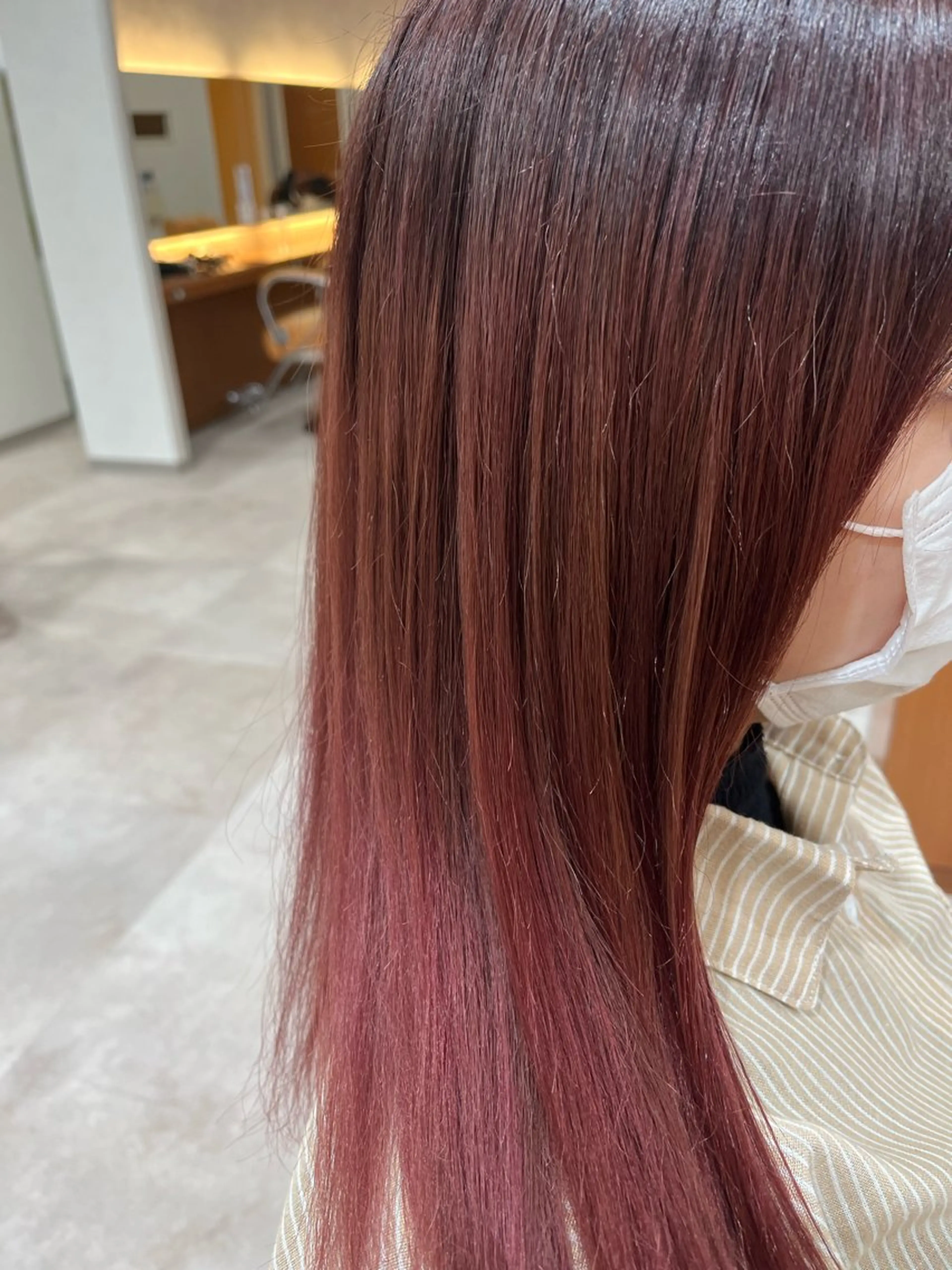 カラー ヘアカラー アメイジングヘアー 千歳店 嶋田のヘアスタイル