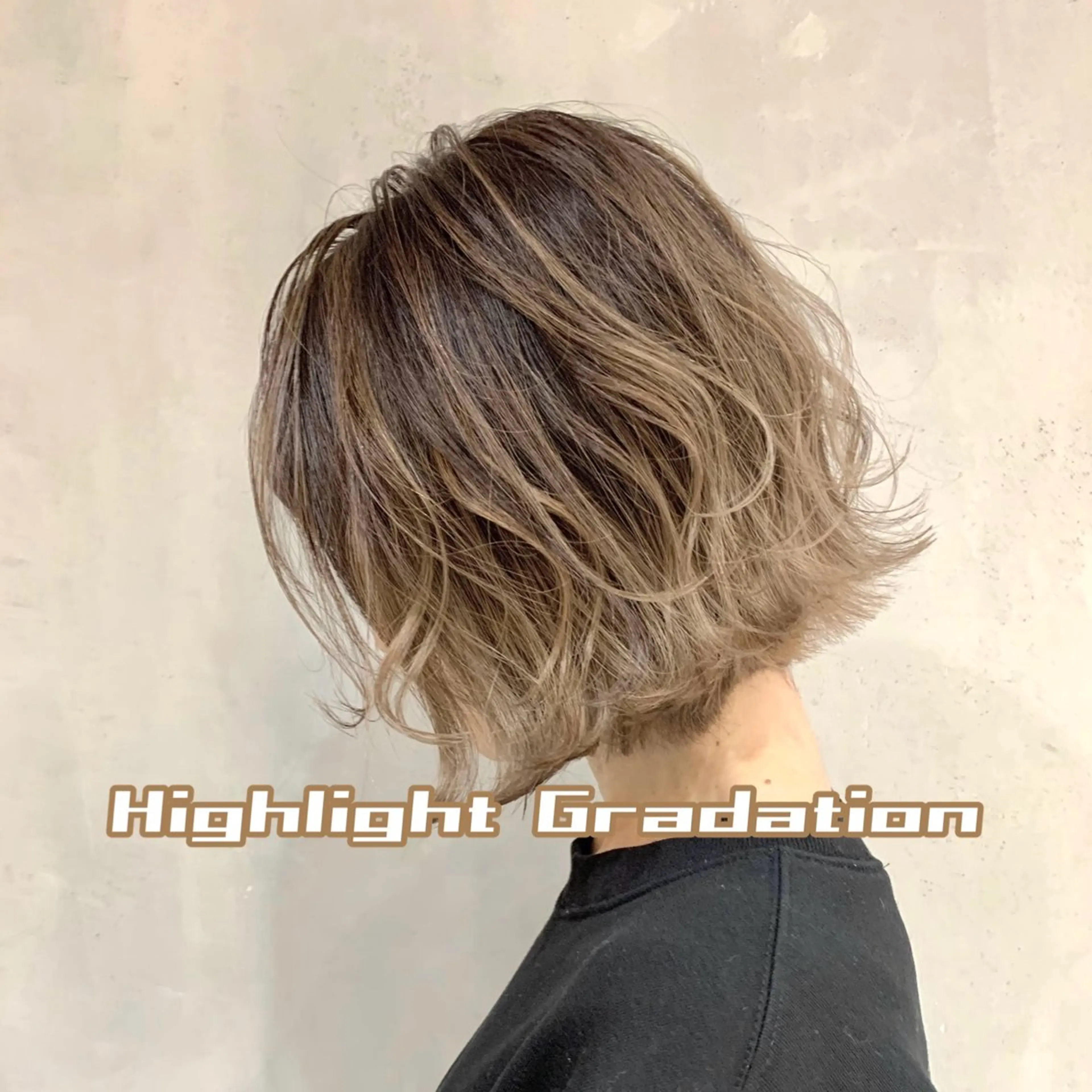 ミディアム カラー 銀座/メンズ特化/ ハイトーン/KANのヘアスタイル