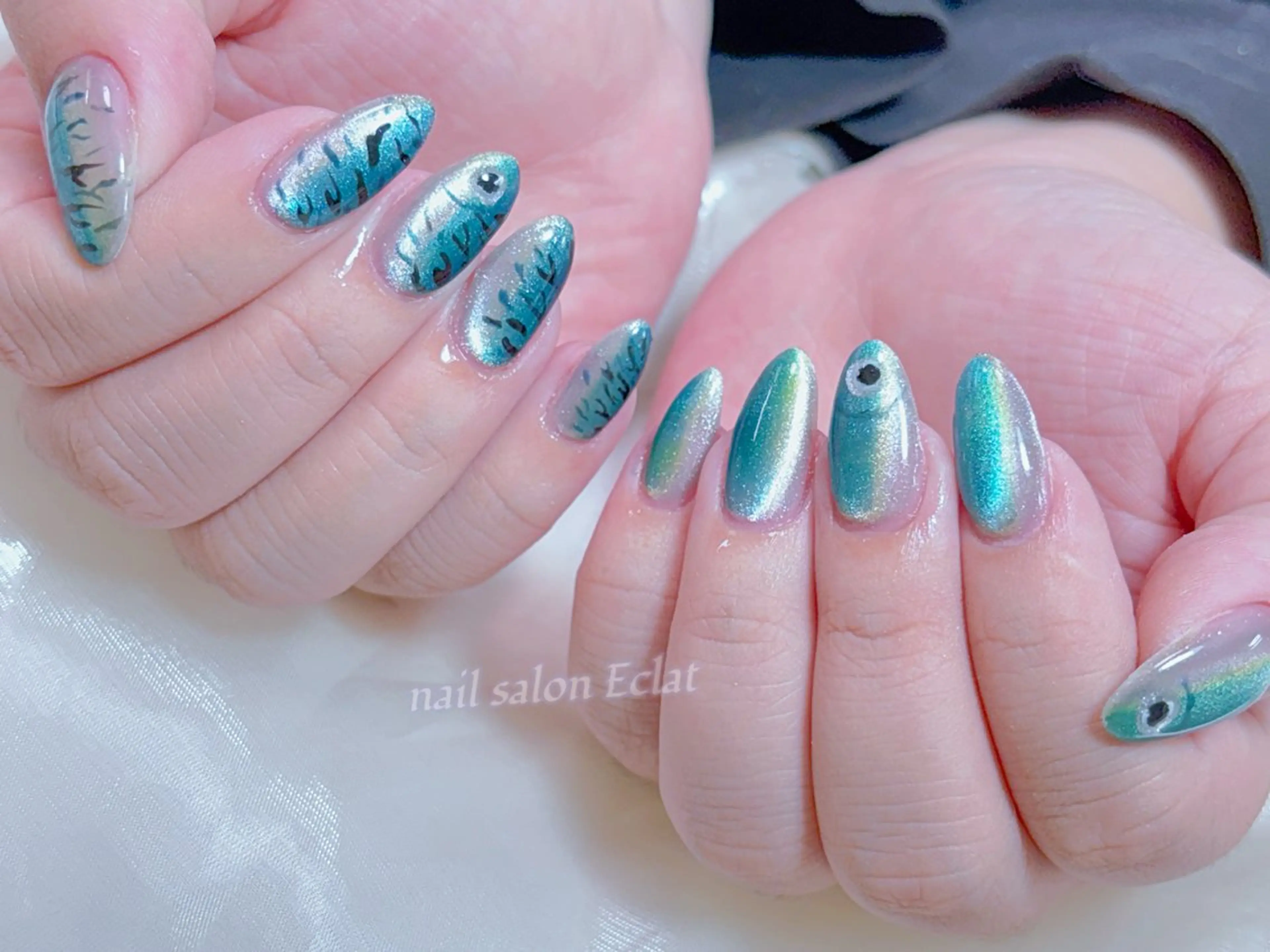 ネイル ネイルサロンエクラ 🫧Shizukaのネイルデザイン