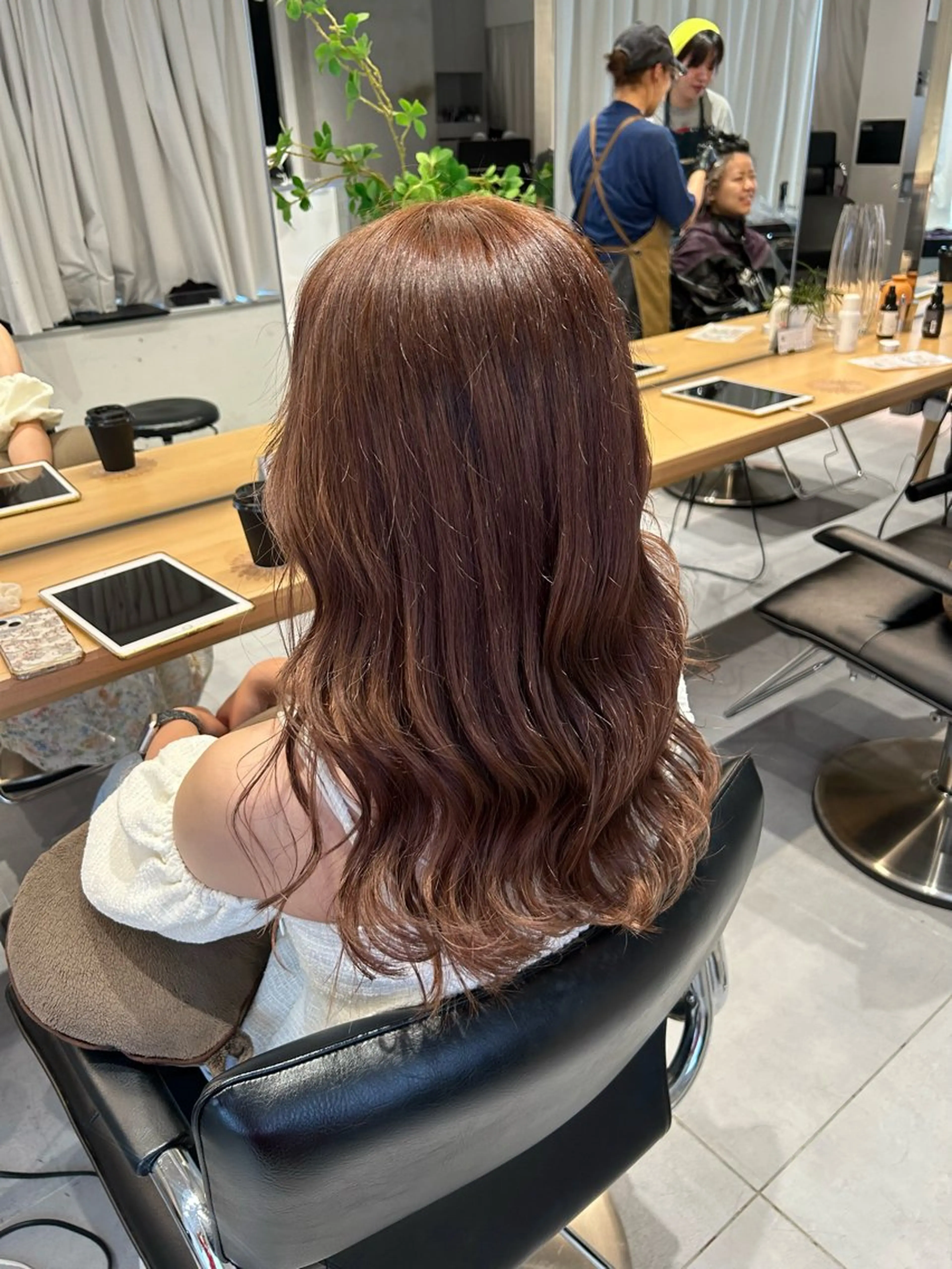 ミディアム ヘアカラー トリートメント 🧚つやさらhair 🧚manakaのヘアスタイル