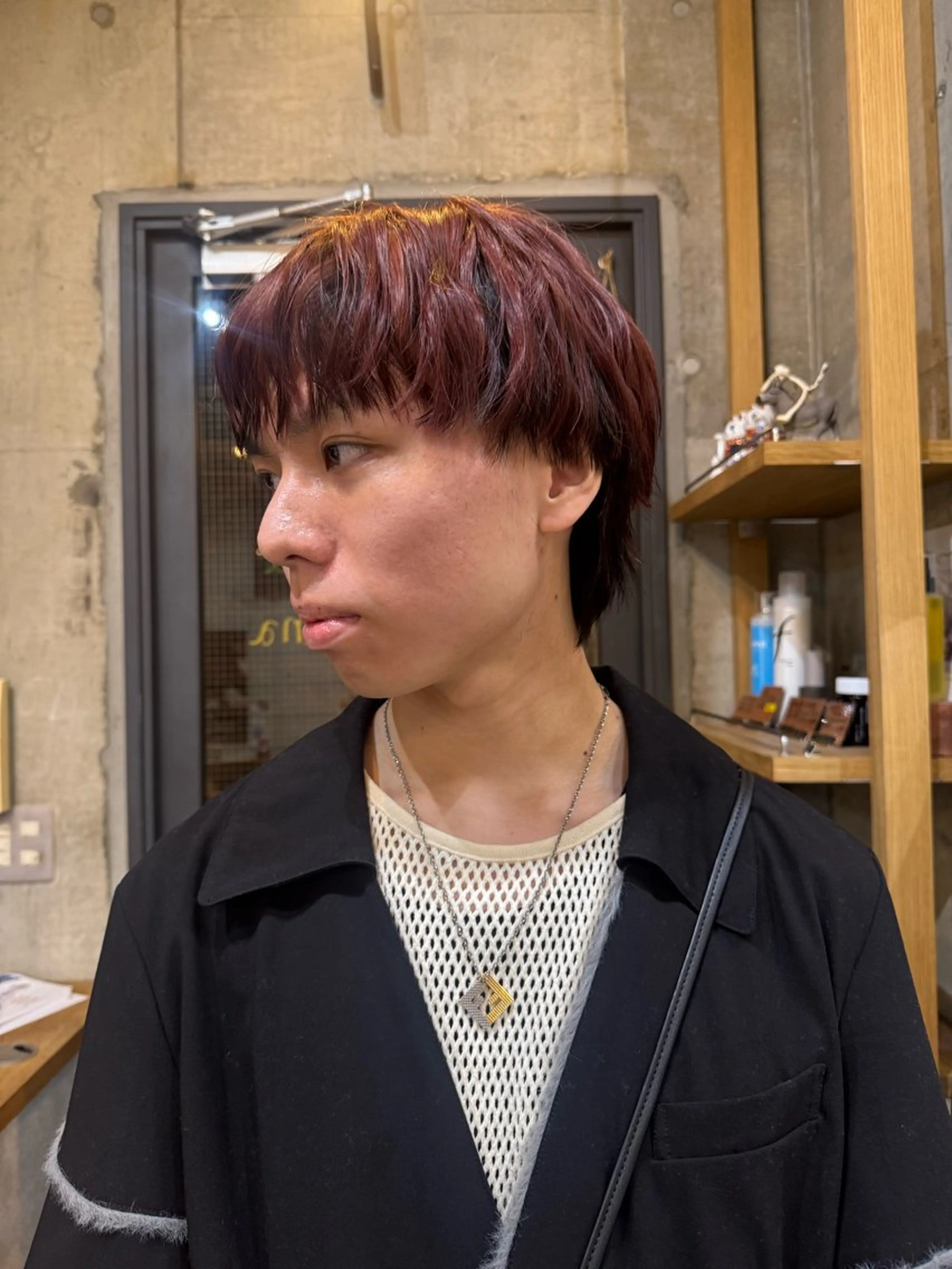 ショート カラー ヘアカラー トリートメント 井出 海月のヘアスタイル