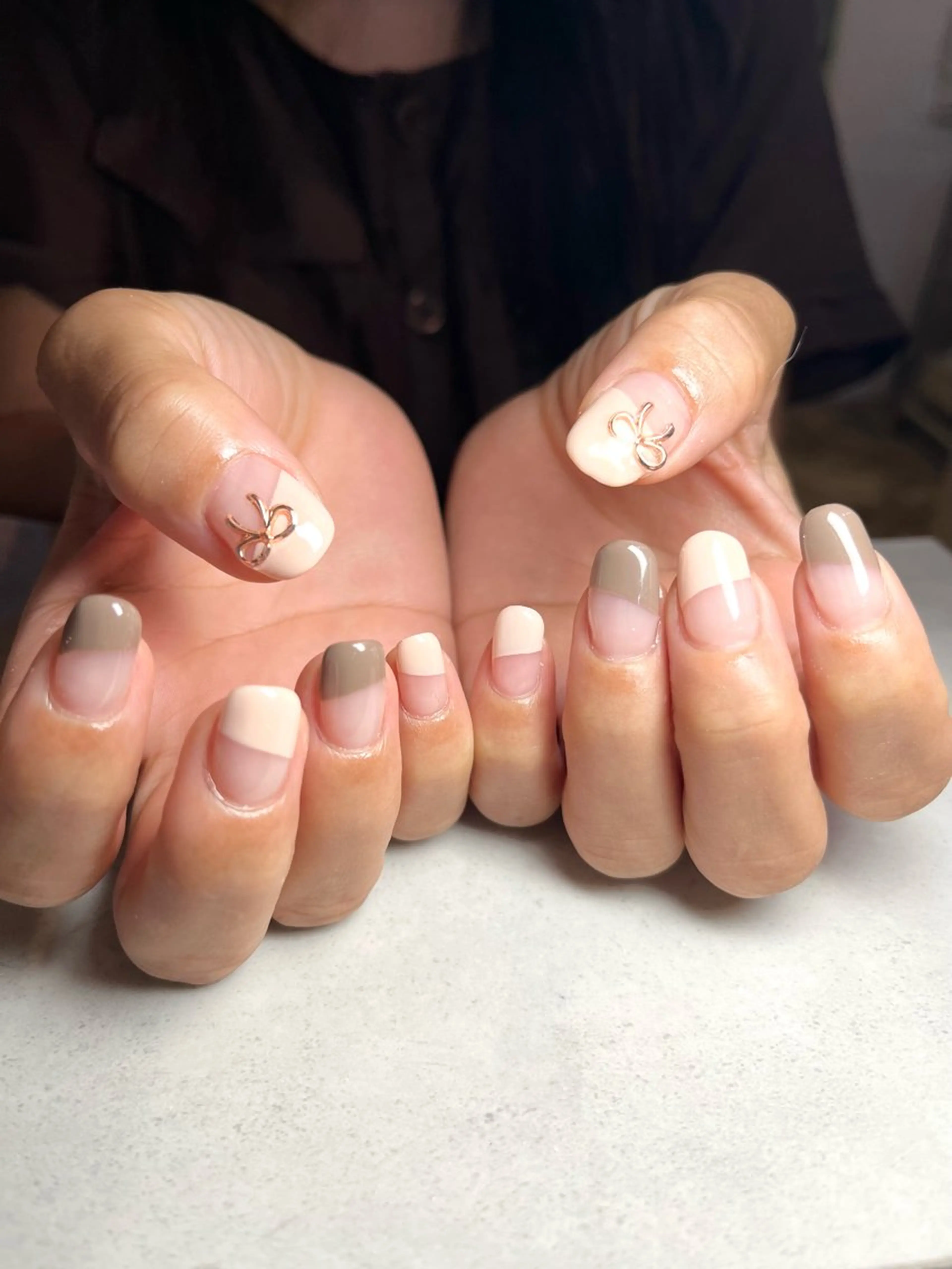 ネイル フレンチネイル ハロウィン 🌻Sunrich Fuka🌻のネイルデザイン