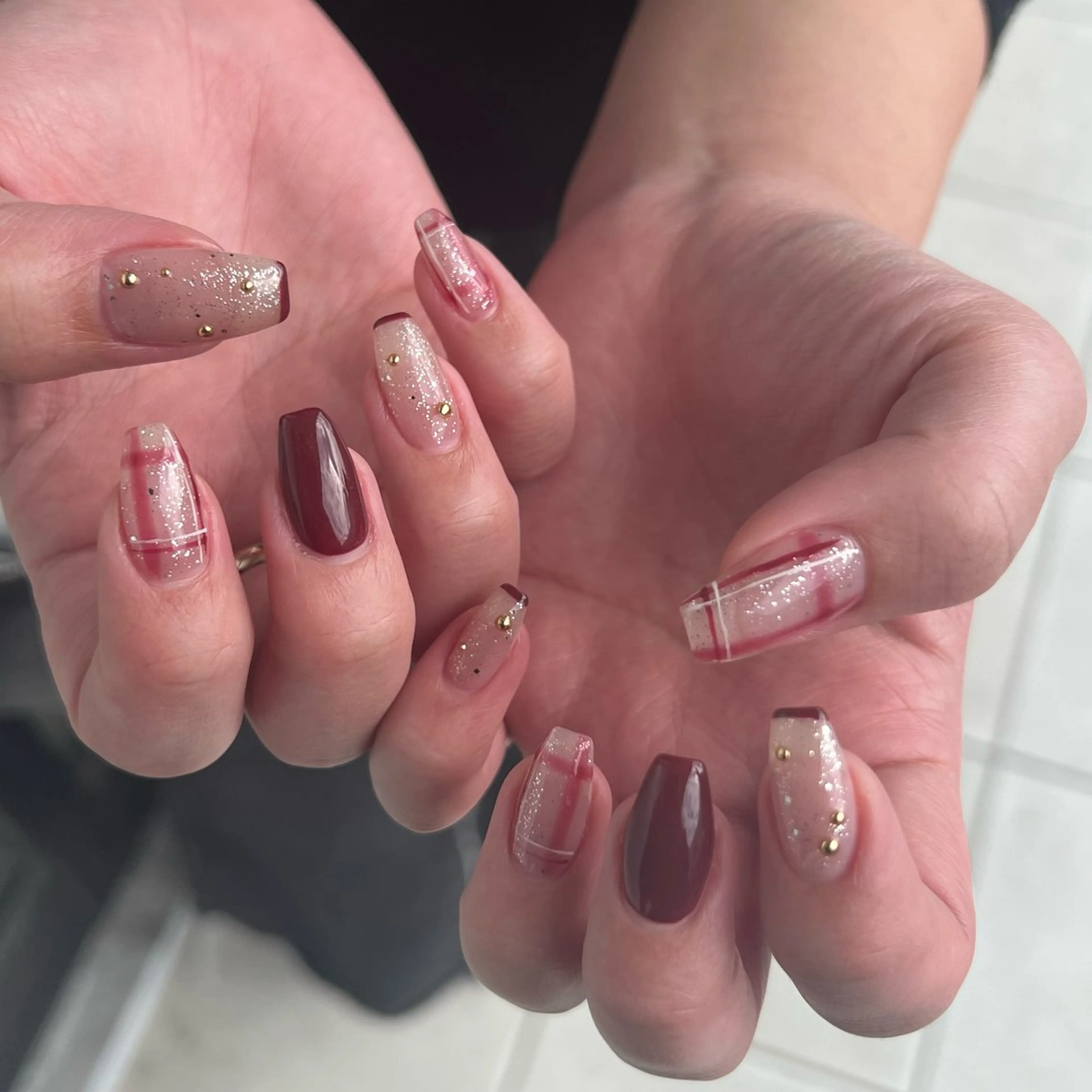 ネイル ハンドネイル Allure小山店 Nagisaのネイルデザイン