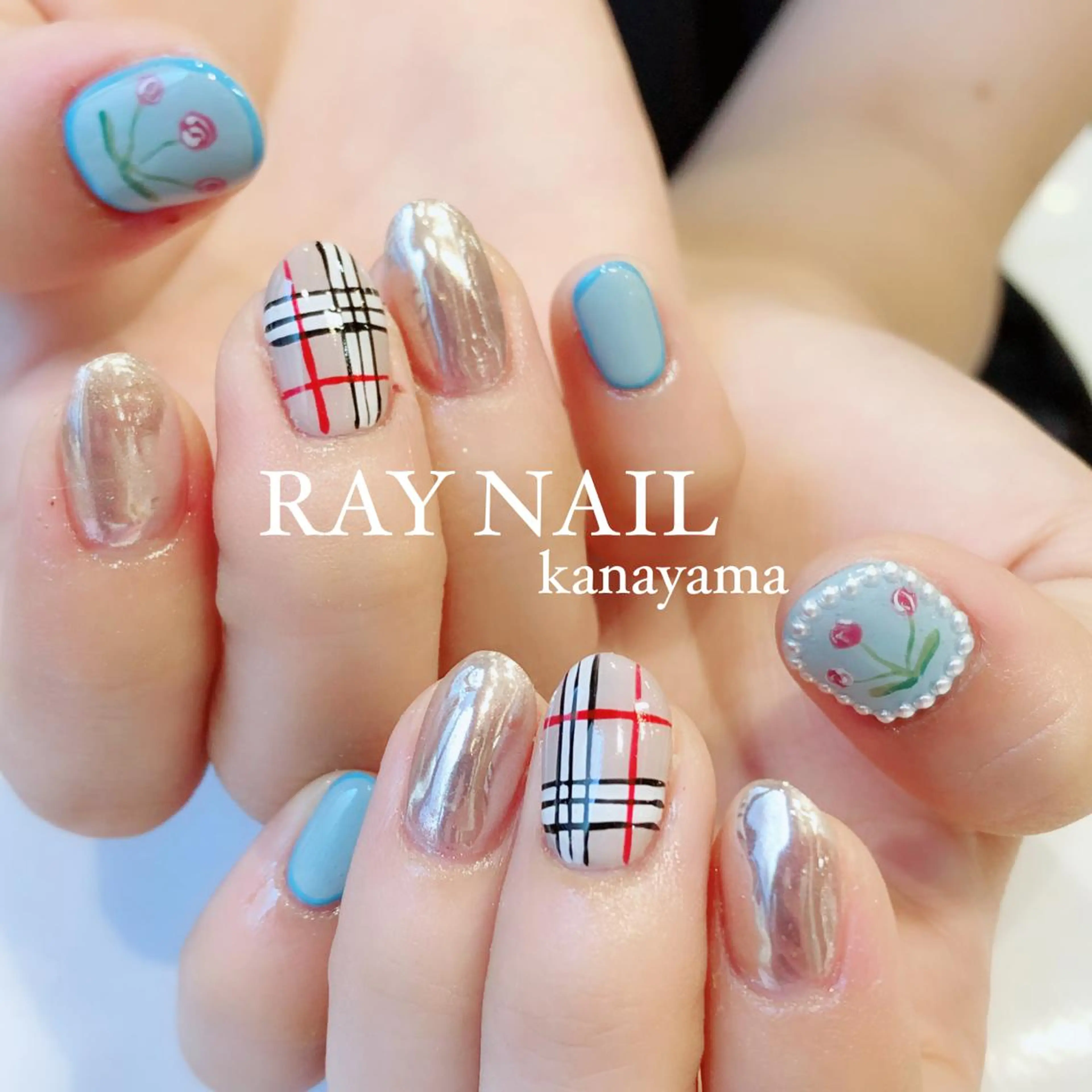 ネイル Arowa 伊田のネイルデザイン