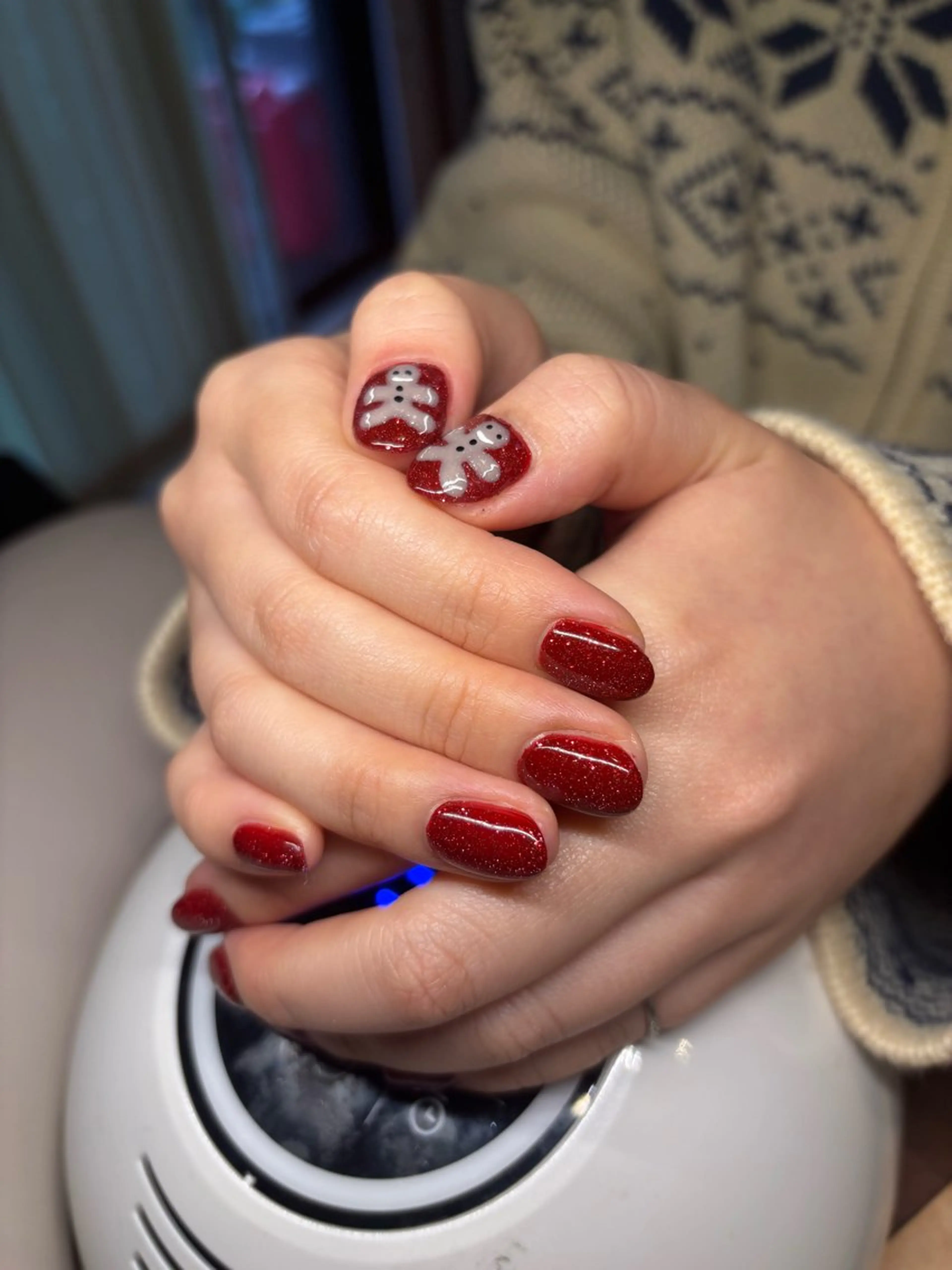 ネイル アートネイル 冬ネイル クリスマス Shadow ネイル所属・Shadow nailのネイルデザイン