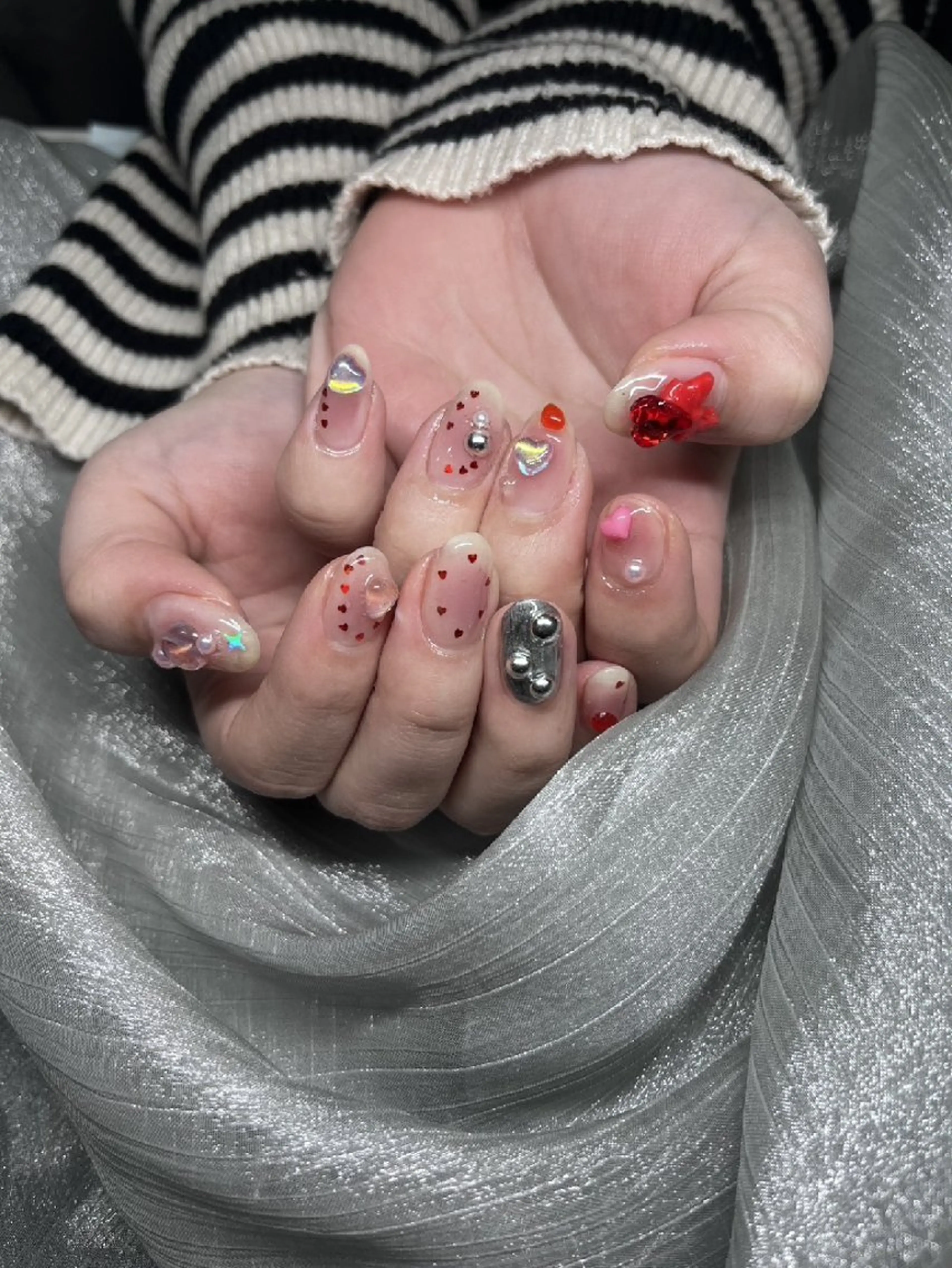 ネイル ♥Re:JUvia 　JUMI♥のネイルデザイン