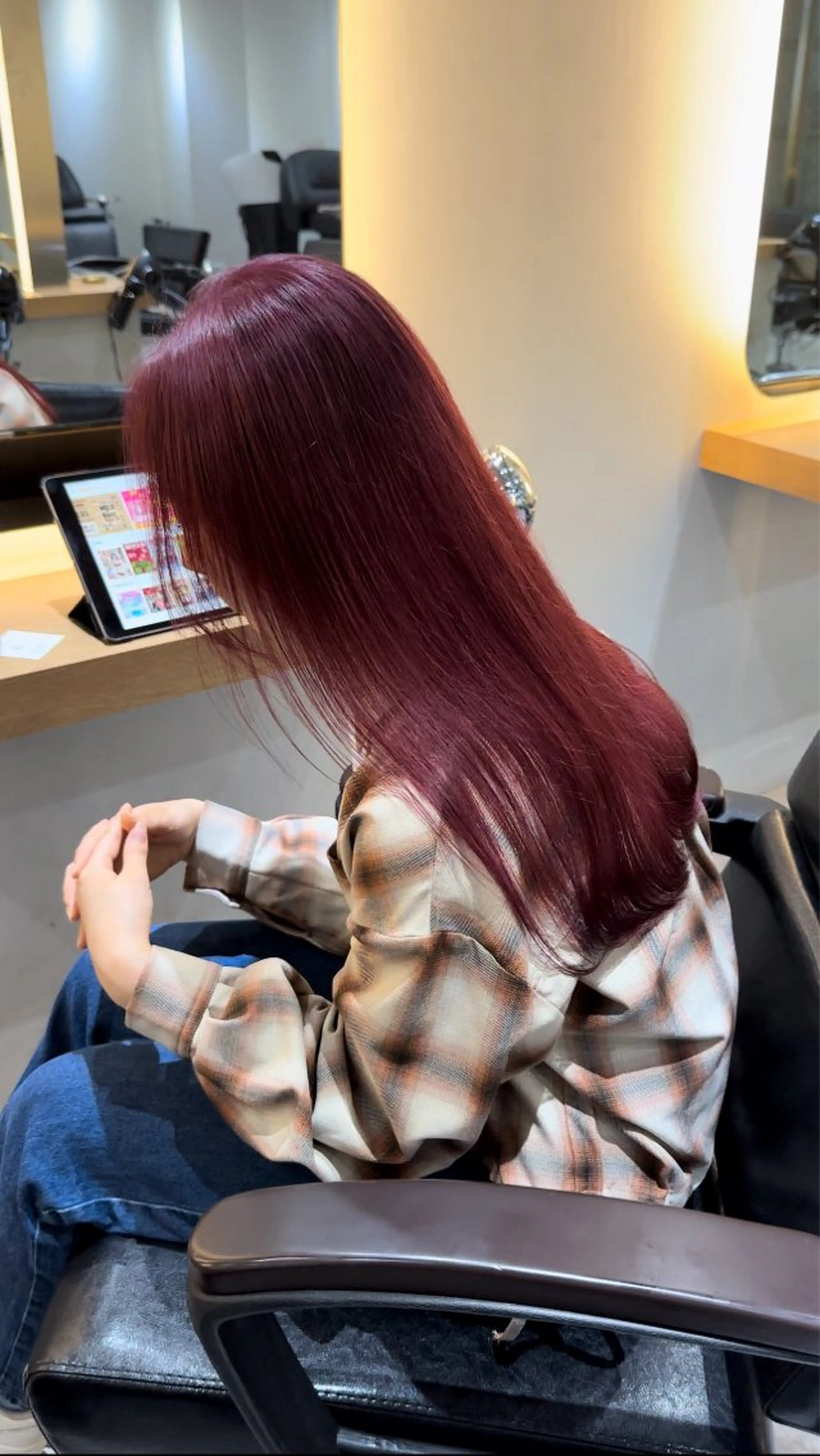 ロング カラー ヘアカラー トリートメント レイヤーカット/ ブリーチカラー/雅人のヘアスタイル