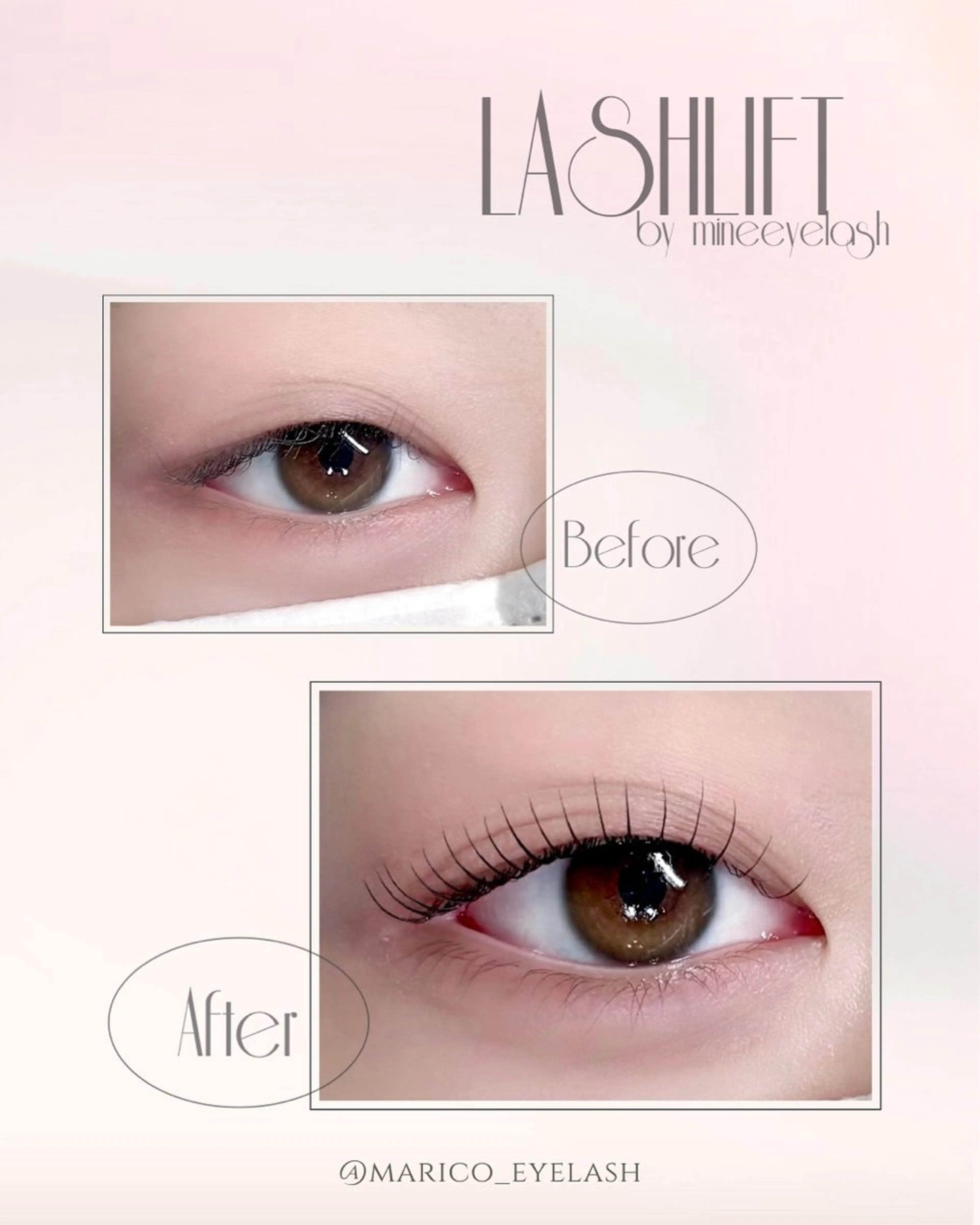 マツエク・マツパ mine eyelash所属・mine eyelashのマツエク・マツパデザイン