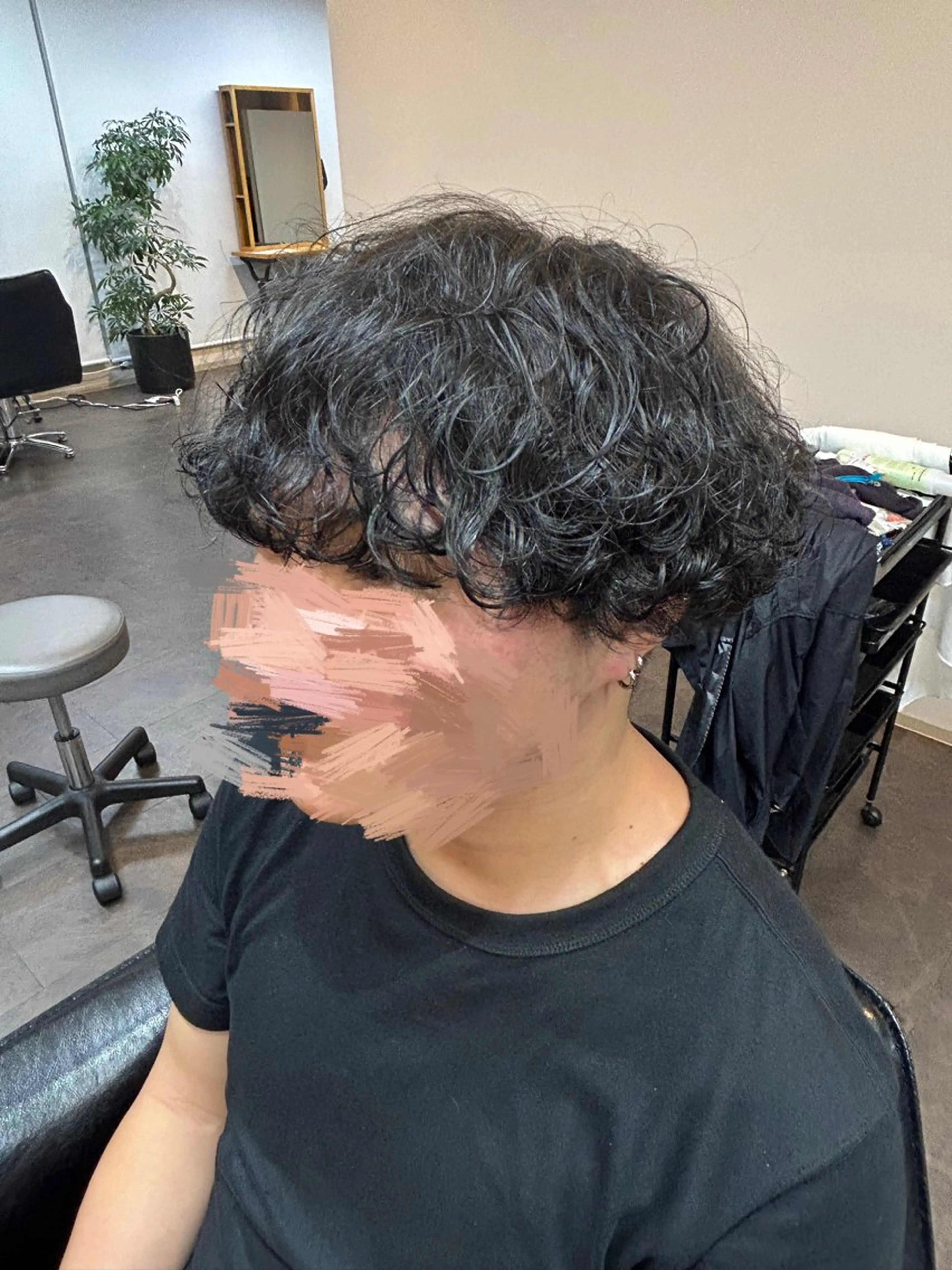 カット＋メンズパーマの写真