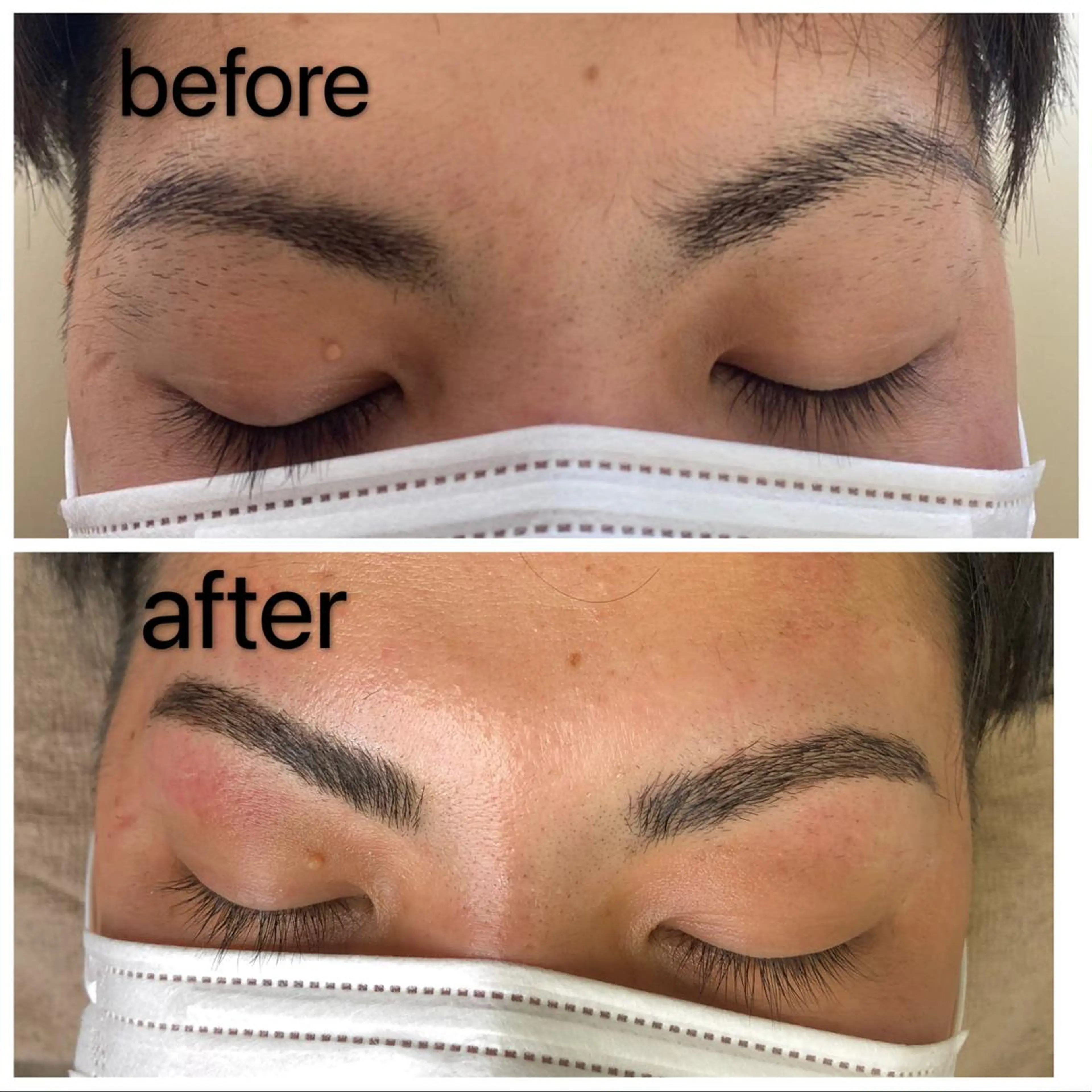 アイブロウ メンズアイブロウ Rubble所属・Rubble 菊田のマツエク・マツパデザイン