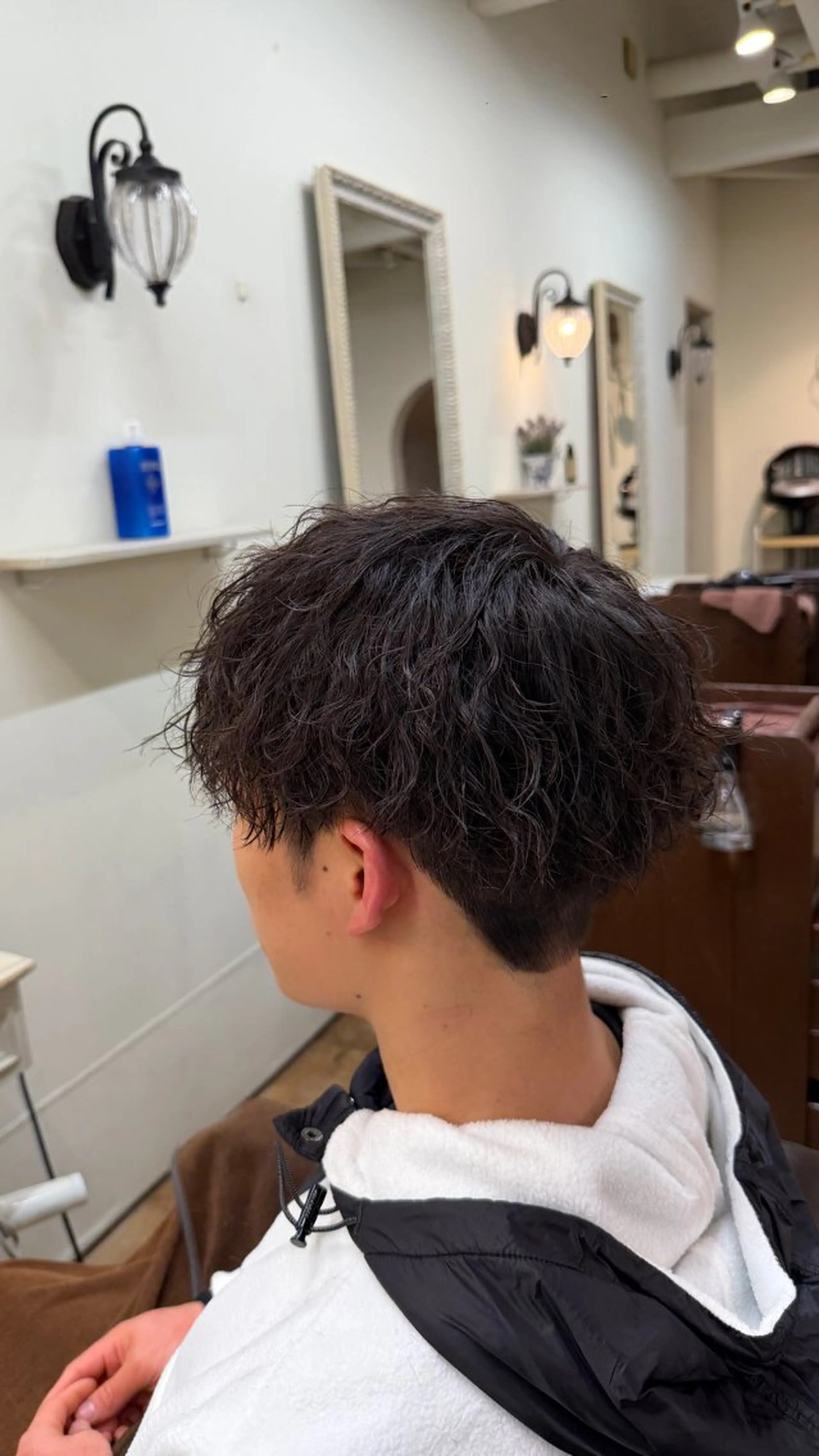 メンズパーマ🧑‍🦱ツイスト、スパイラル、ピンパーマ（カットなし）の写真