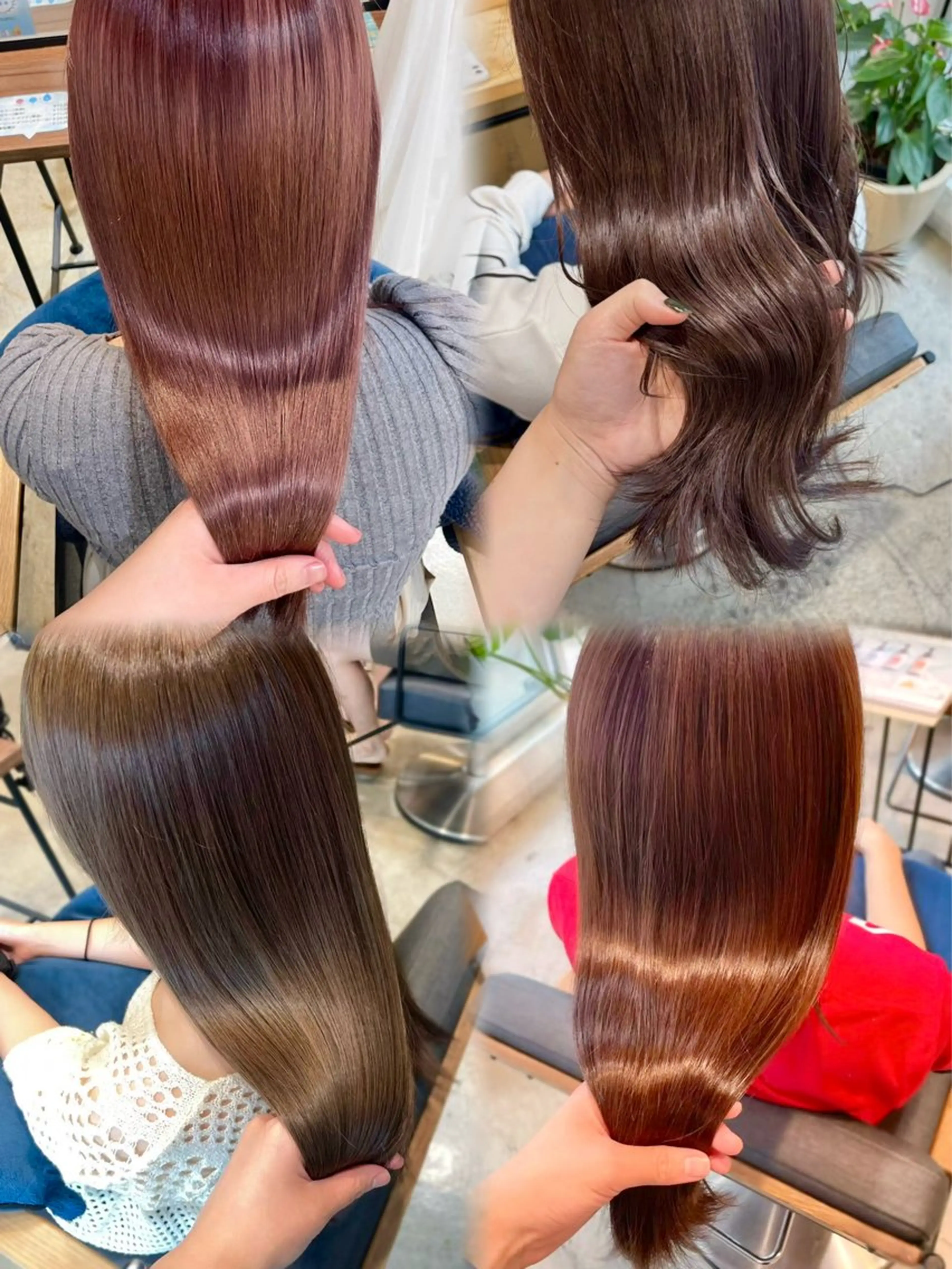 💎カット➕髪質改善カラー➕トリートメント💎の写真