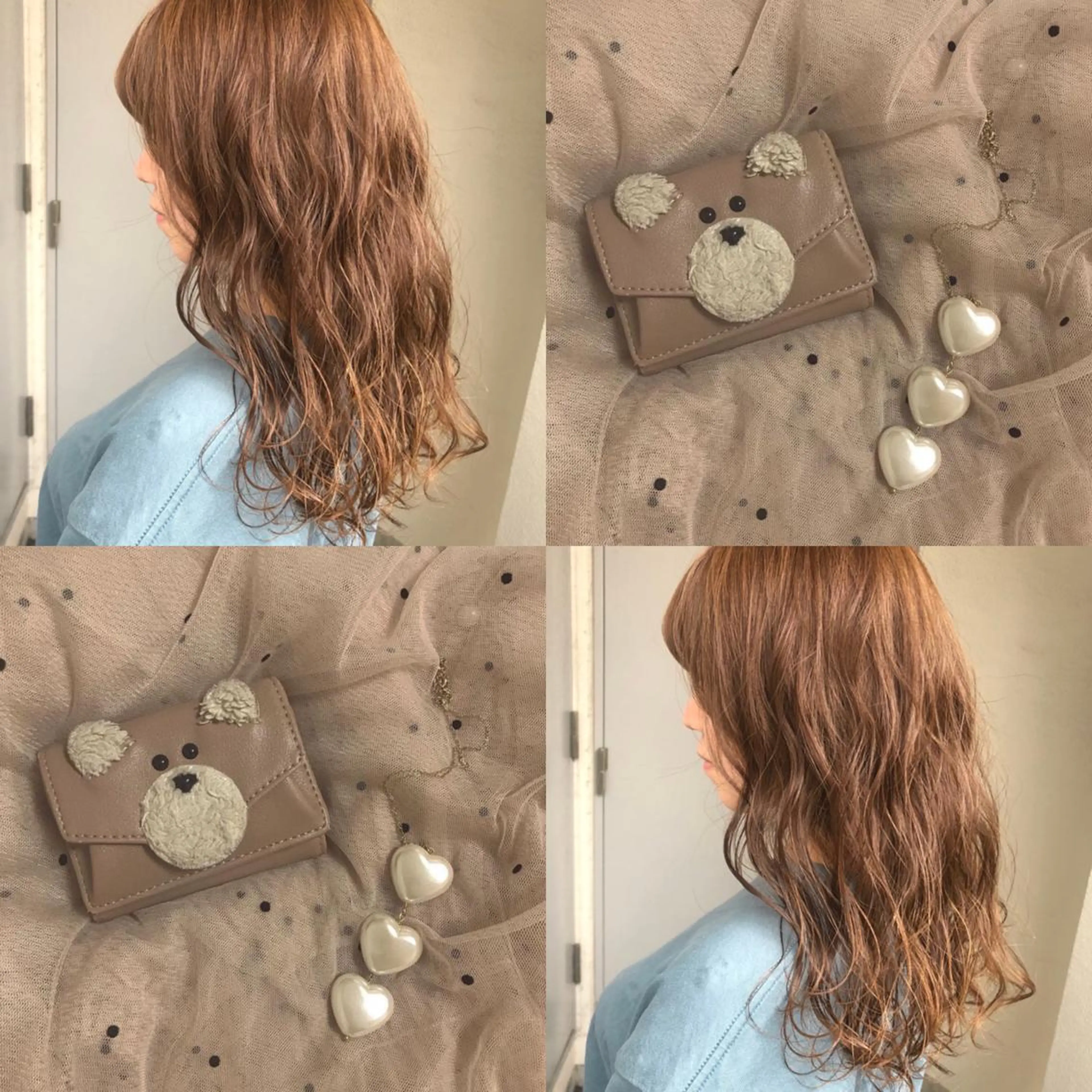 セミロング カラー Qin shaire salon 原宿店所属・レイヤーカット 韓国ヘアayameのヘアスタイル