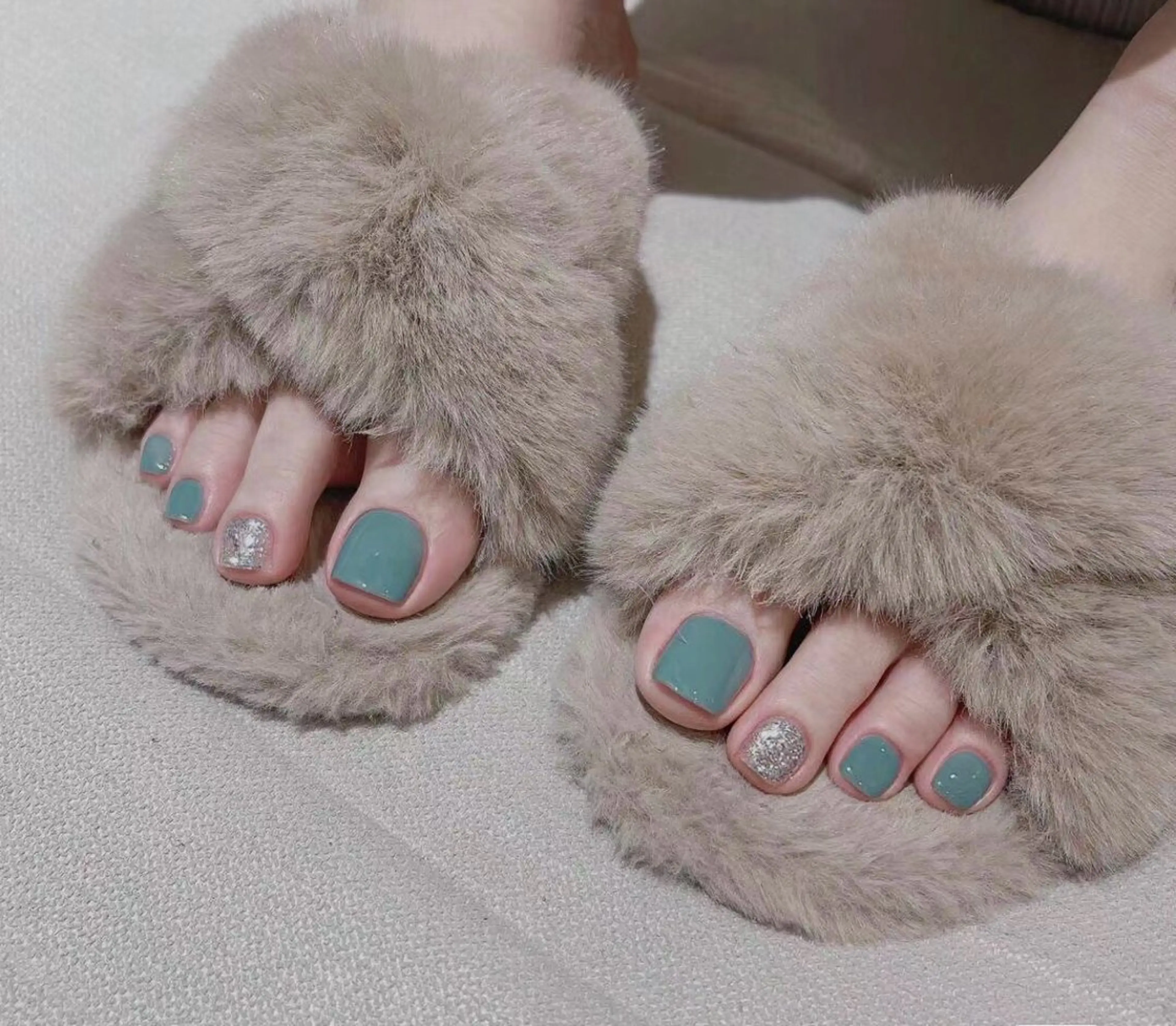 フット1色飛びワンカラーの写真