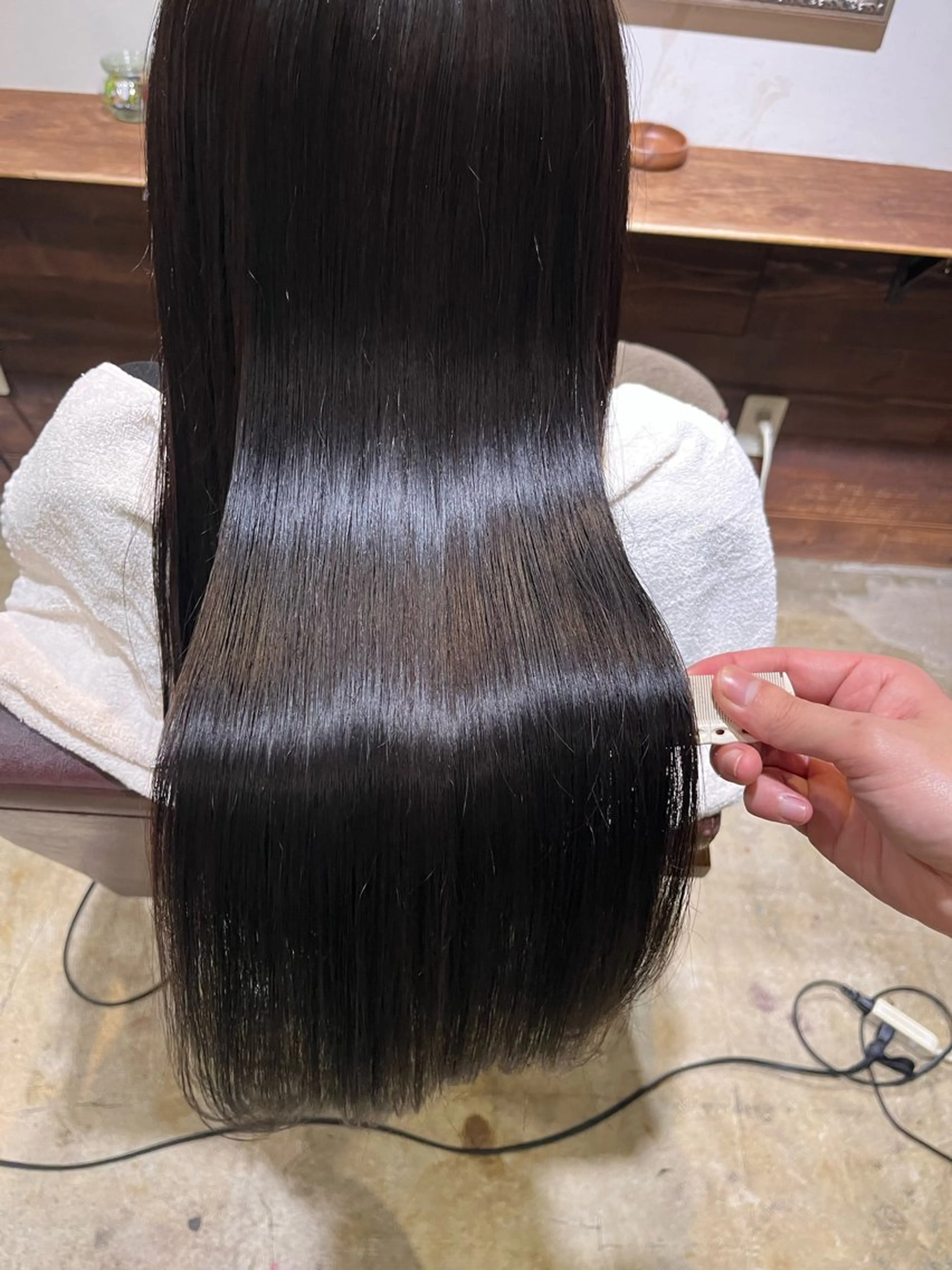 ロング 太田 渚遊のヘアスタイル