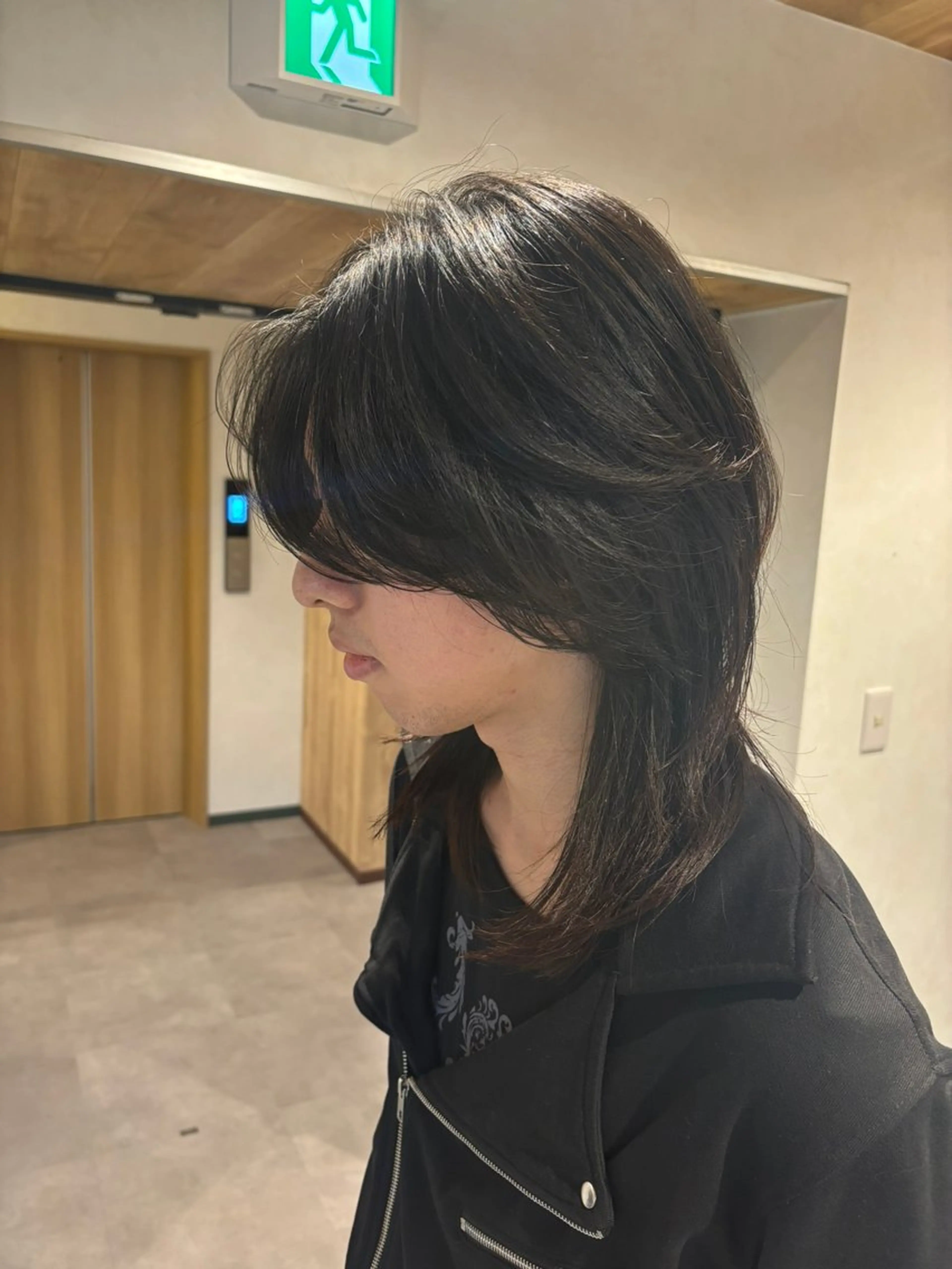 メンズ センターパート メンズ韓国風 マッシュ メンズパーマ ツーブロック 横浜メンズパーマ/ シャドウ/ショウゴのヘアスタイル