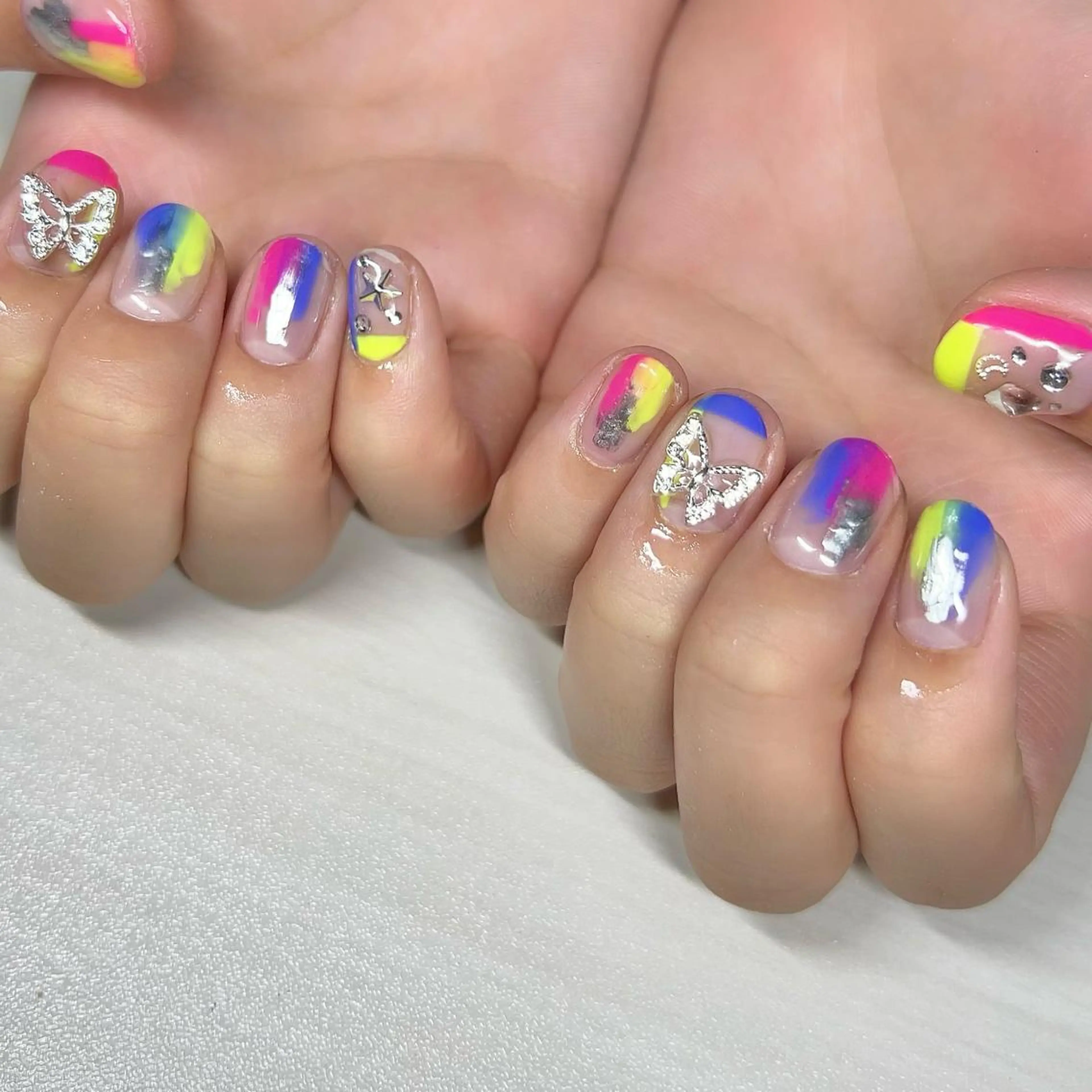 ネイル ハンドネイル 【Yappy🌈】 💖P-tanaのネイルデザイン