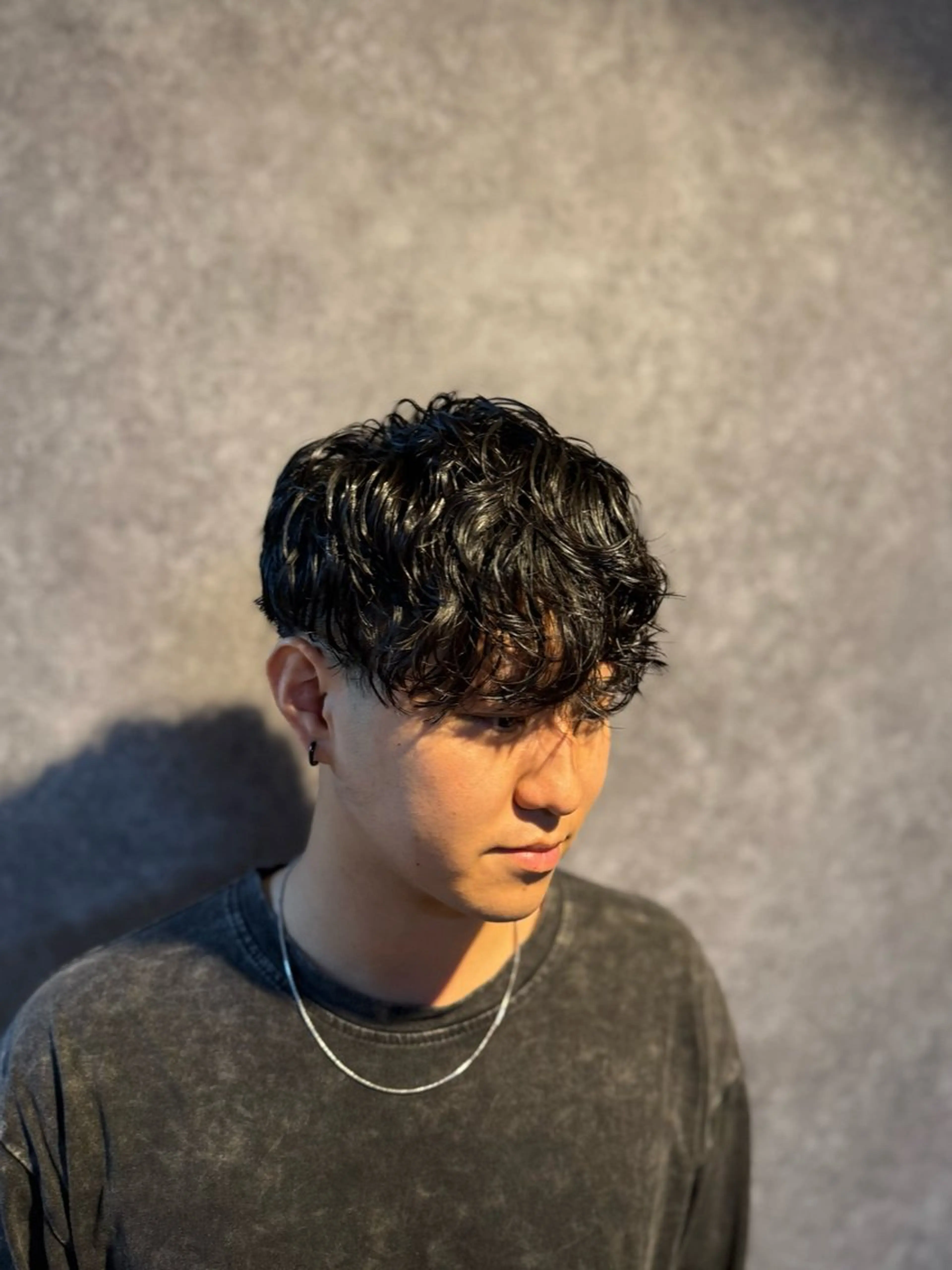 【メンズカット＋パーマ】の写真