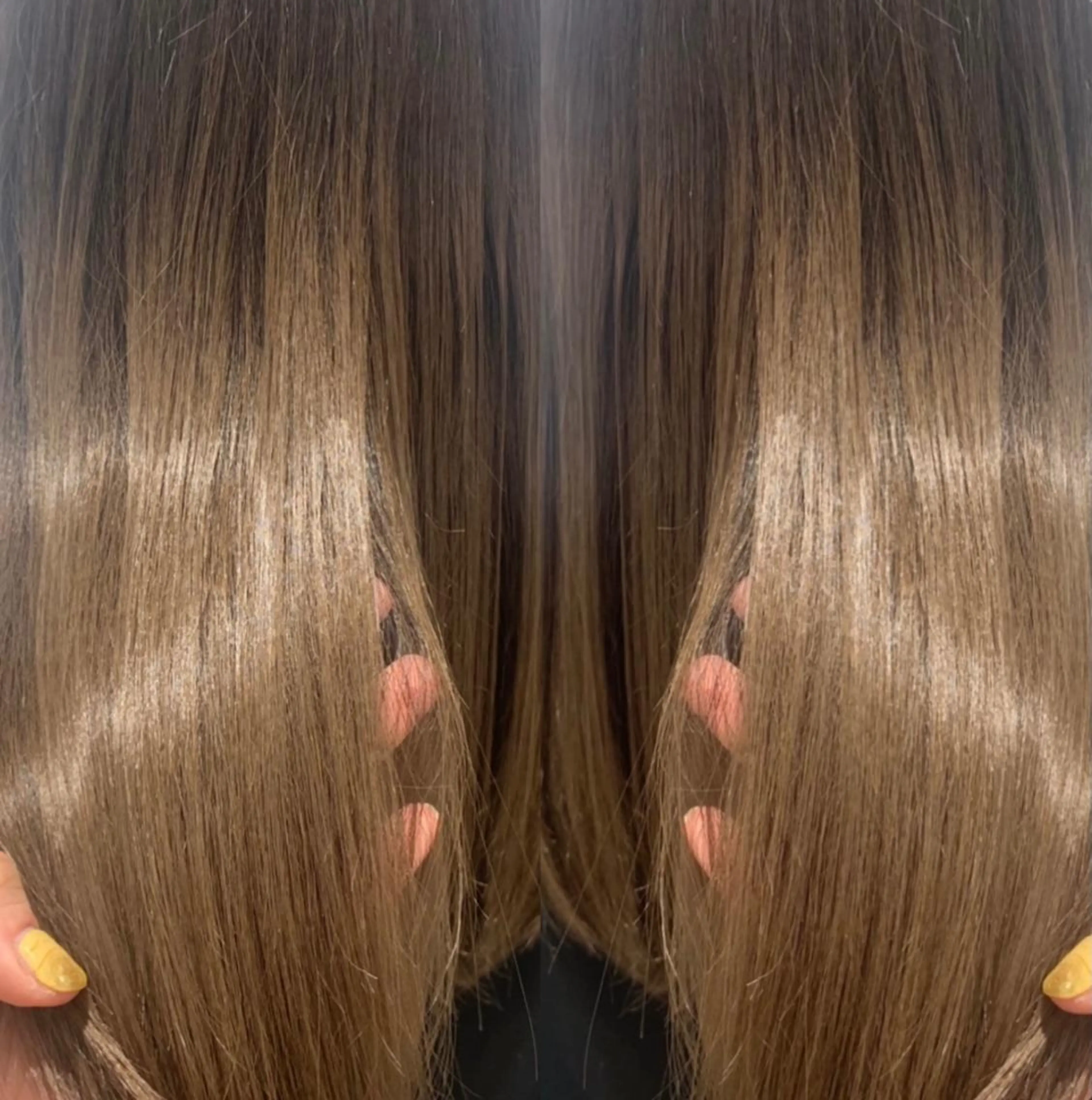 セミロング カット トリートメント ボブ/美髪矯正 /佐藤　奈巳のヘアスタイル