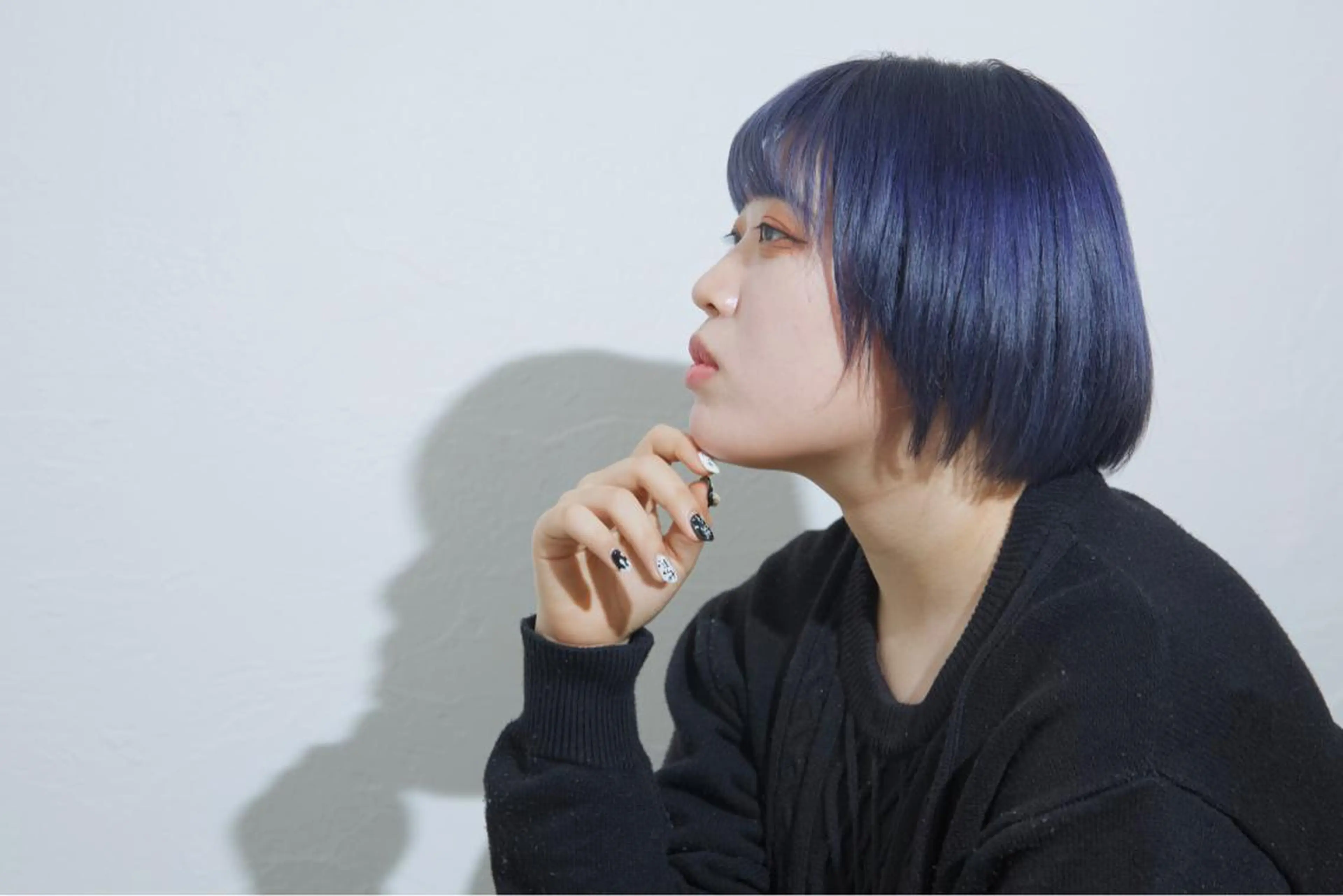 ショート カラー ブルーカラー ⭐中崎 さゆり⭐のヘアスタイル