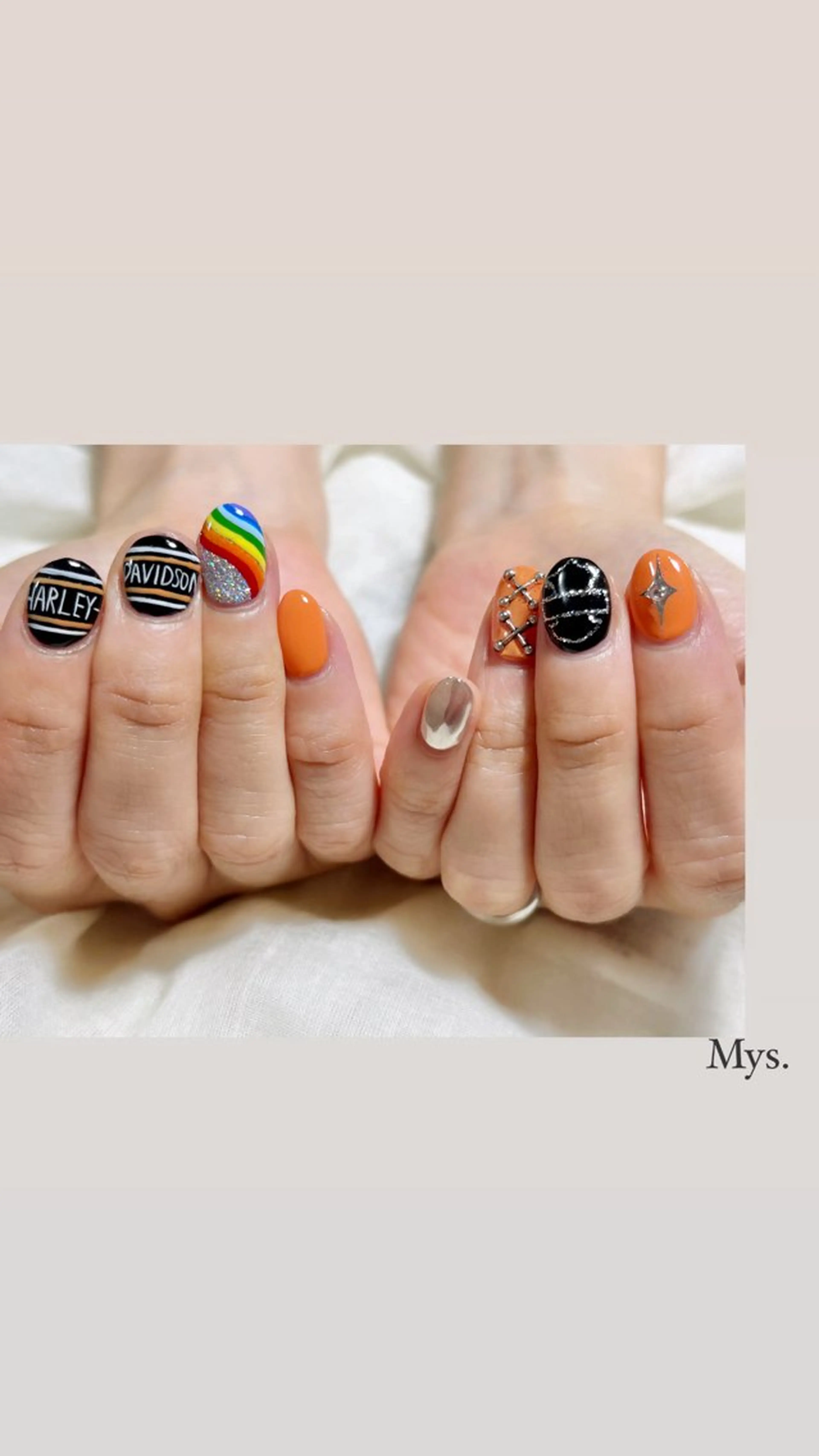 ネイル Mys. 松本結衣のネイルデザイン