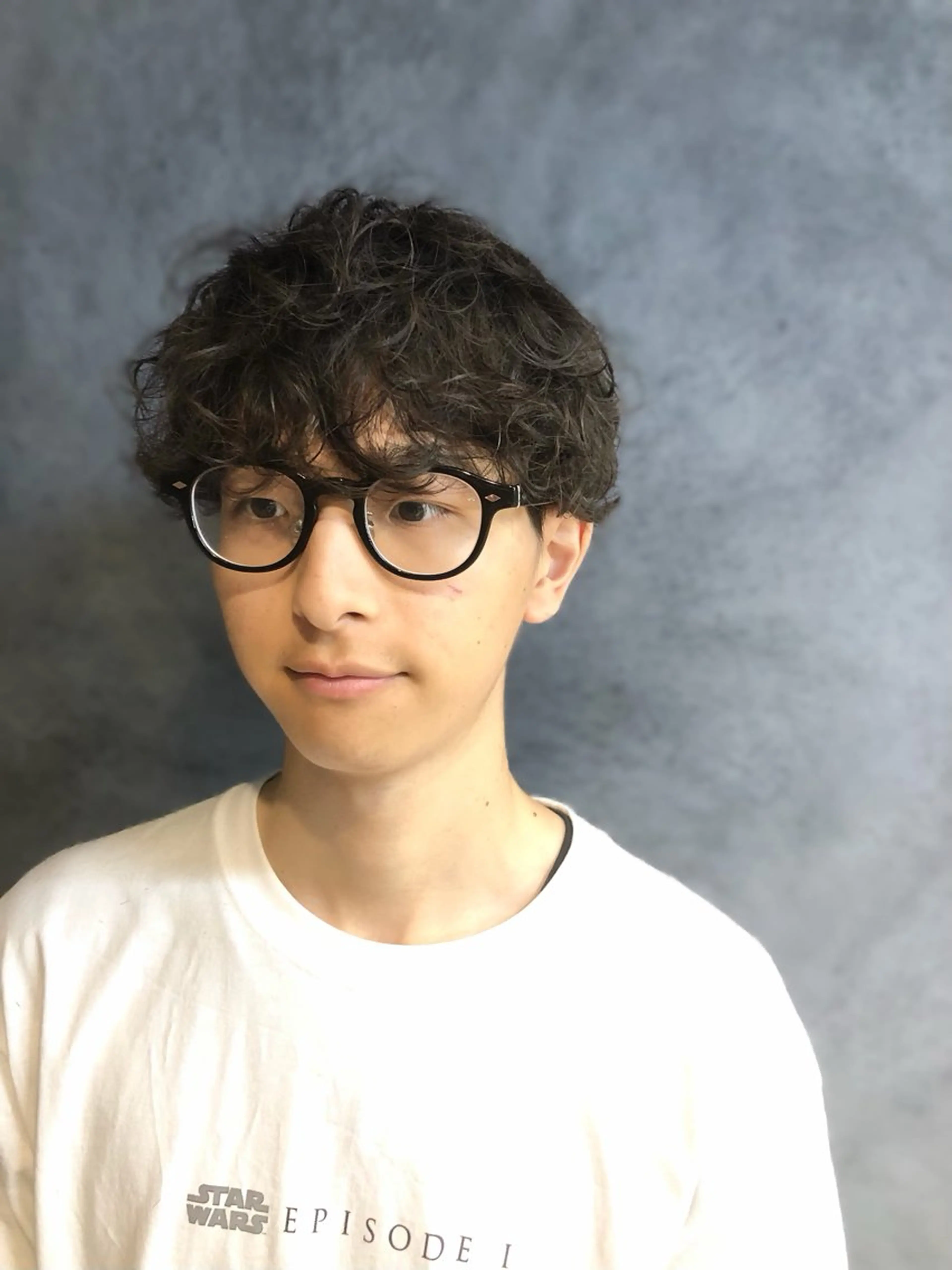 ［メンズ限定🍃初回.2回目まで］メンズカット＋シャドウパーマ＋トリートメントの写真