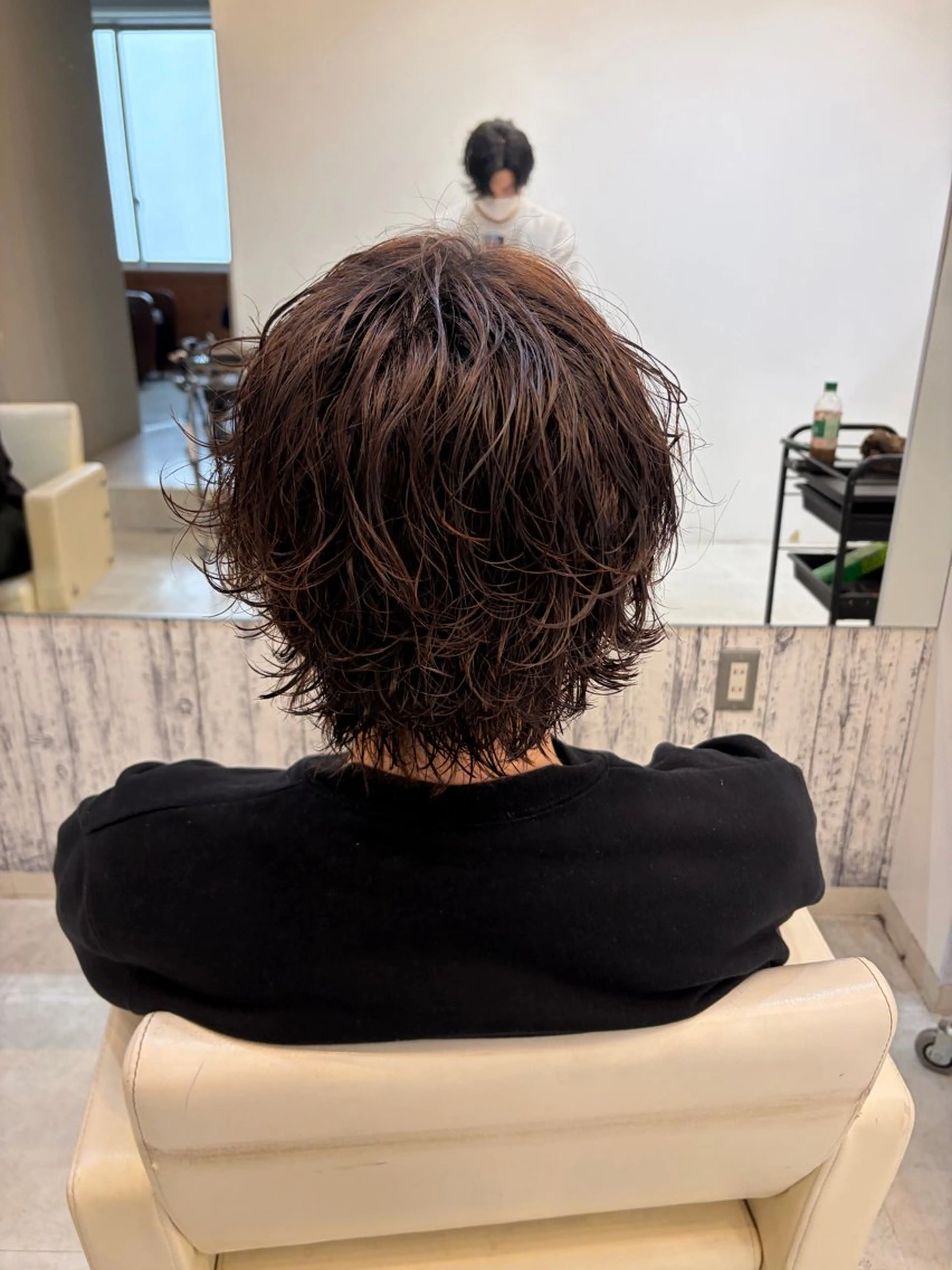 パーマ メンズ メンズパーマ 波巻きパーマ カット パーマ りゅうせい ／モデル募集中のヘアスタイル