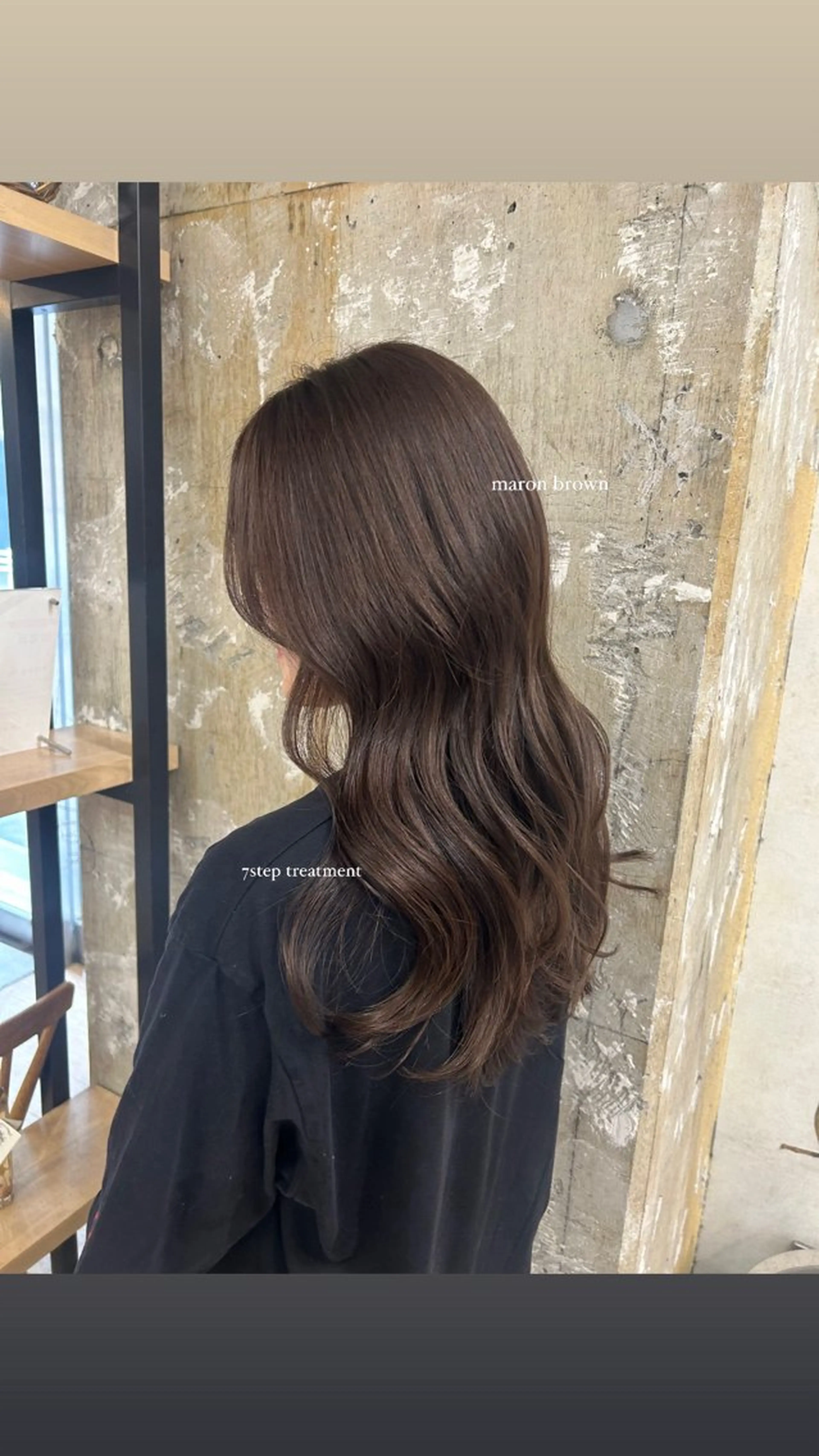 ロング rio￤ブラウン￤暗 髪￤縮毛矯正🌙のヘアスタイル