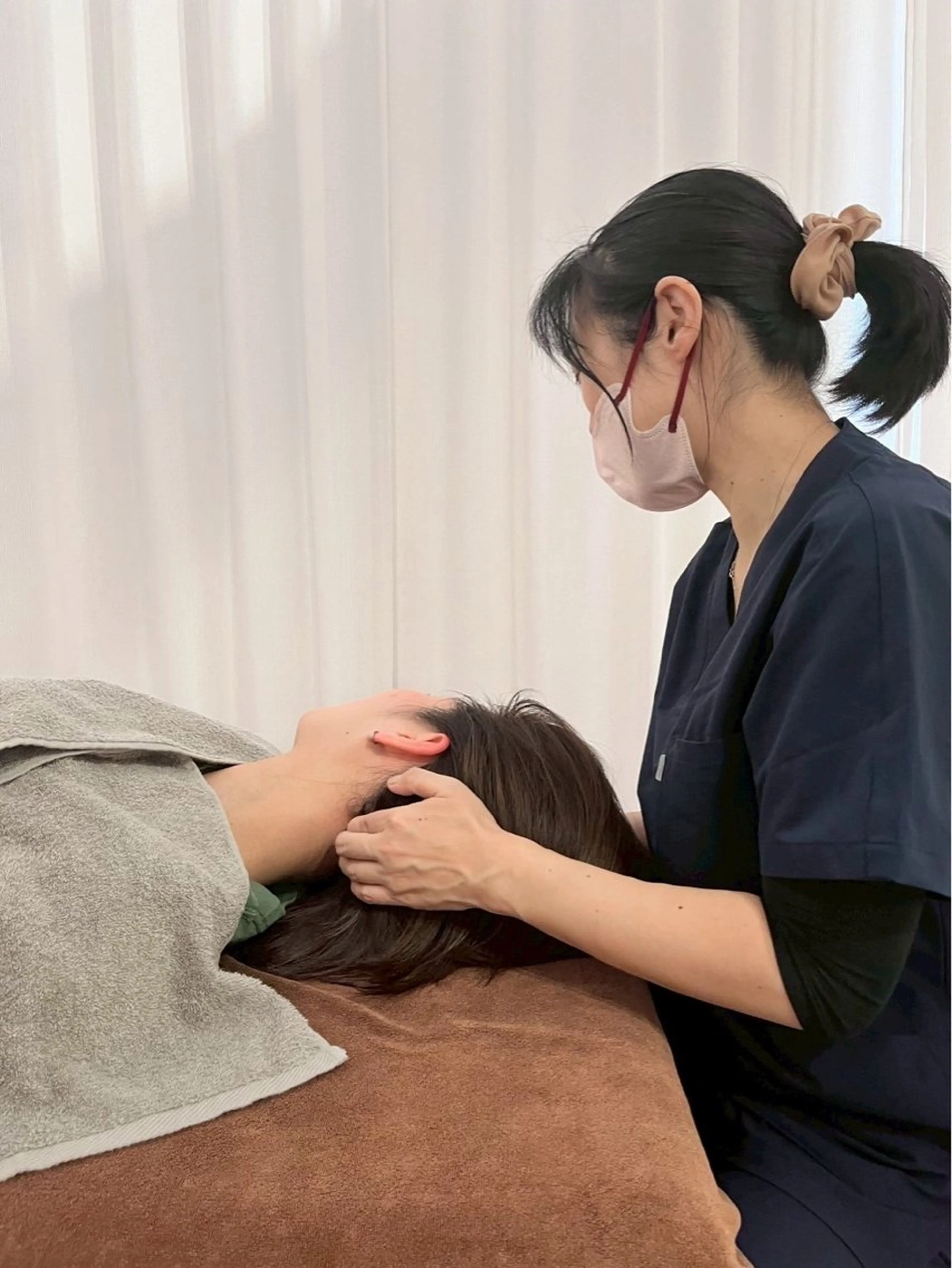 ヘアアレンジ ことほぎ鍼灸整体　奈良登美ヶ丘院所属・ことほぎ鍼灸整体 奈良登美ヶ丘院　飯野のエステ・リラクイメージ