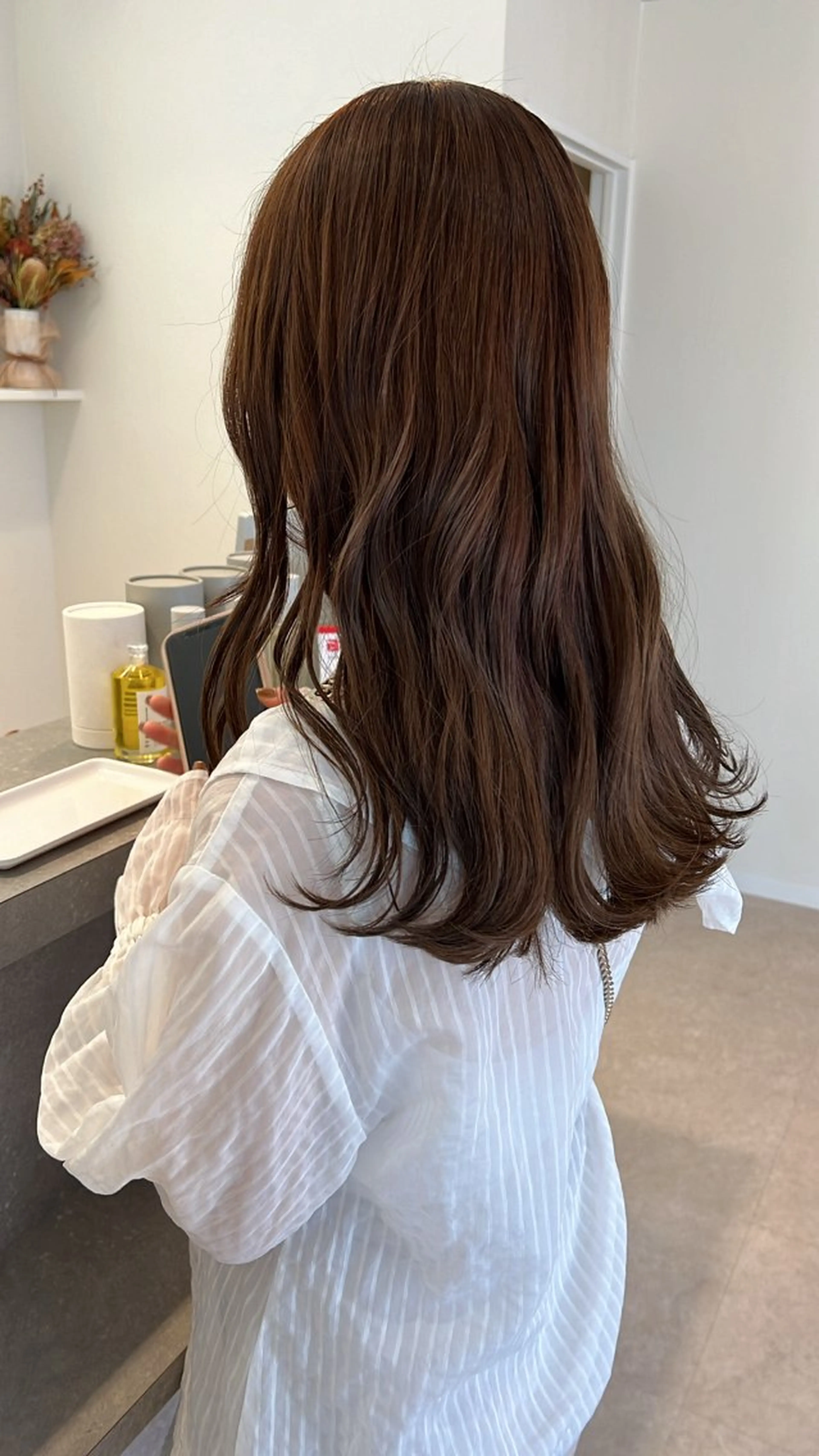 ロング カラー SHE. sakae所属・すみか / カットモデル募集のヘアスタイル