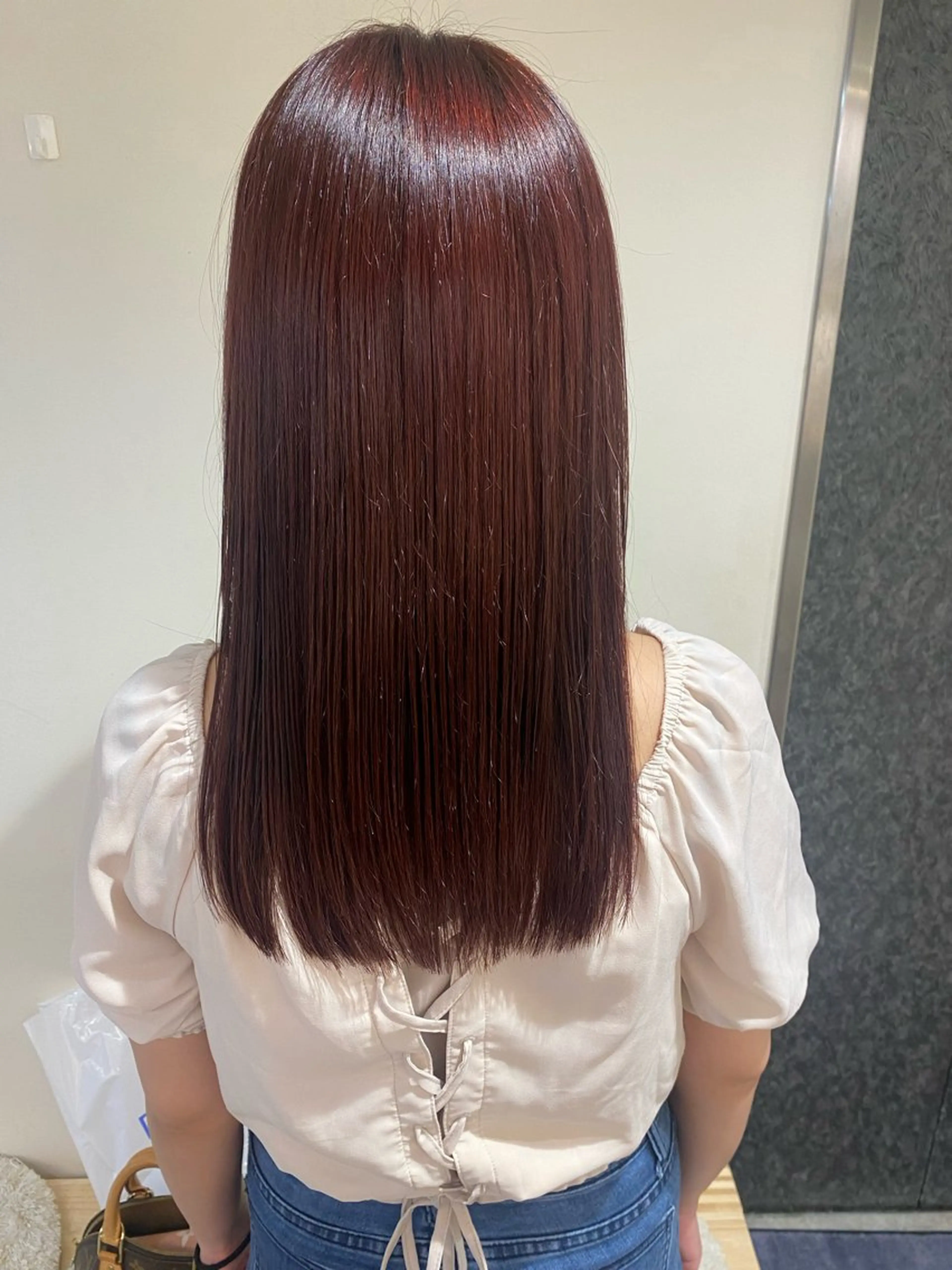 ミディアム カラー ヘアアレンジ ヘアカラー ボブ /ニュアンス/ satomi🧸💖のヘアスタイル