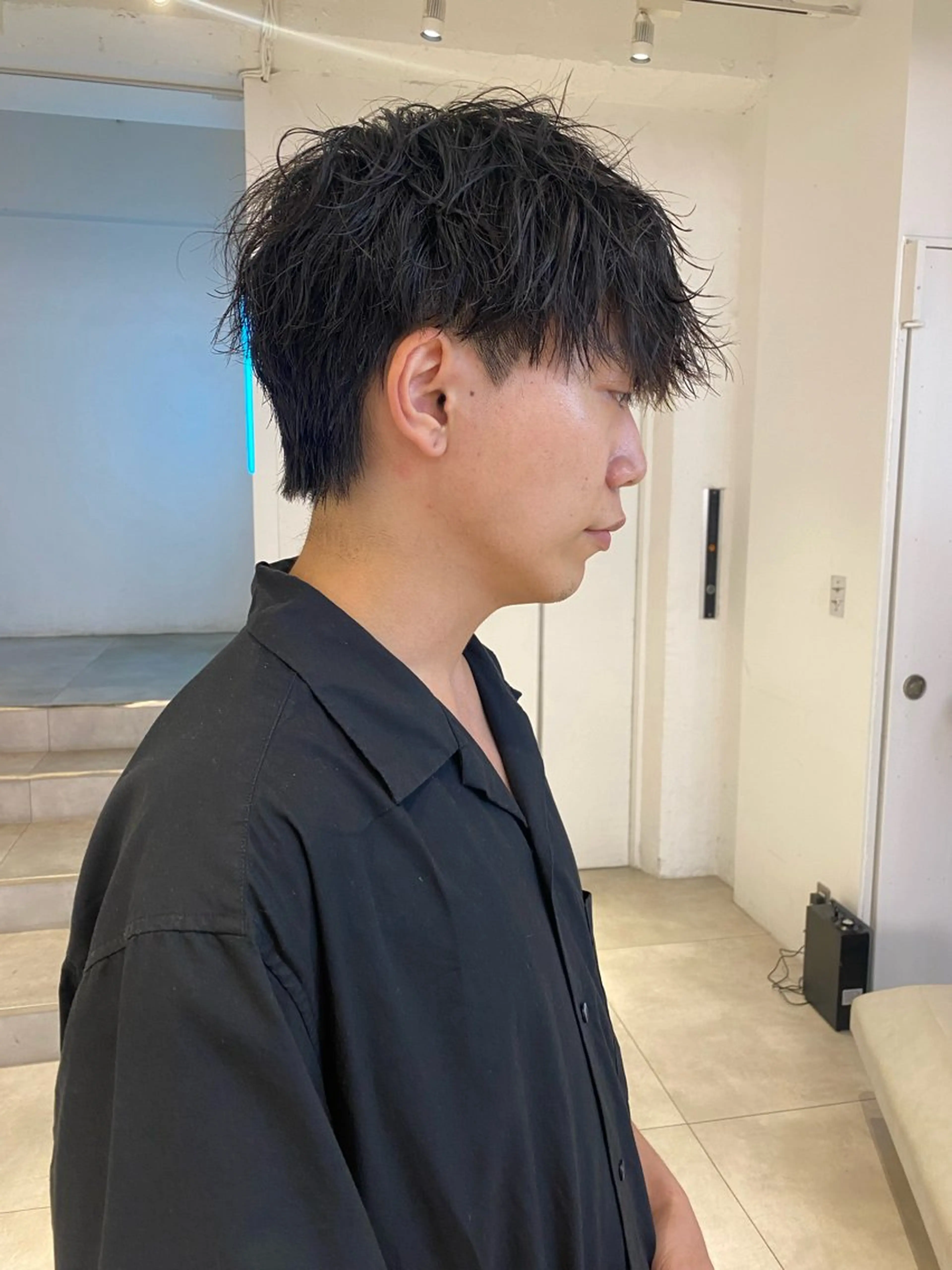 メンズ 新宿【メンズパーマ】 塩澤太一のヘアスタイル