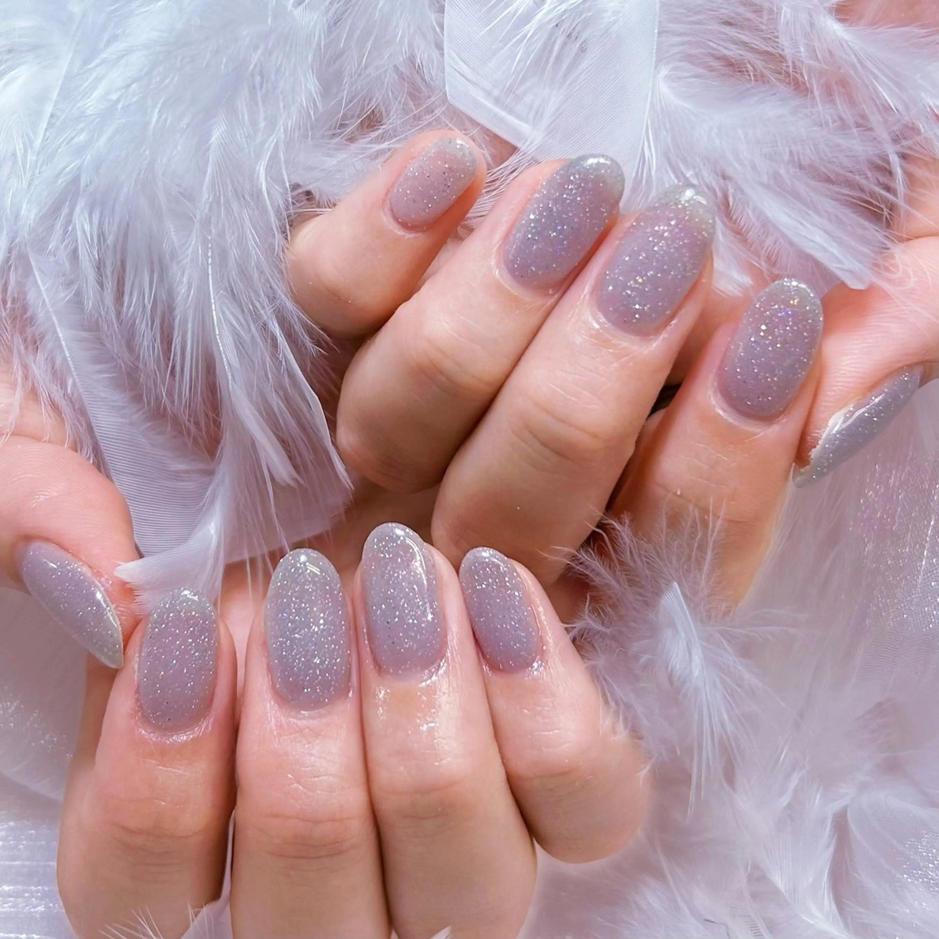 ネイル アートネイル オーロラネイル キラキラネイル 韓国ネイル マグネットネイル ハンドネイル ハンドケア DIAMOND 💞のネイルデザイン