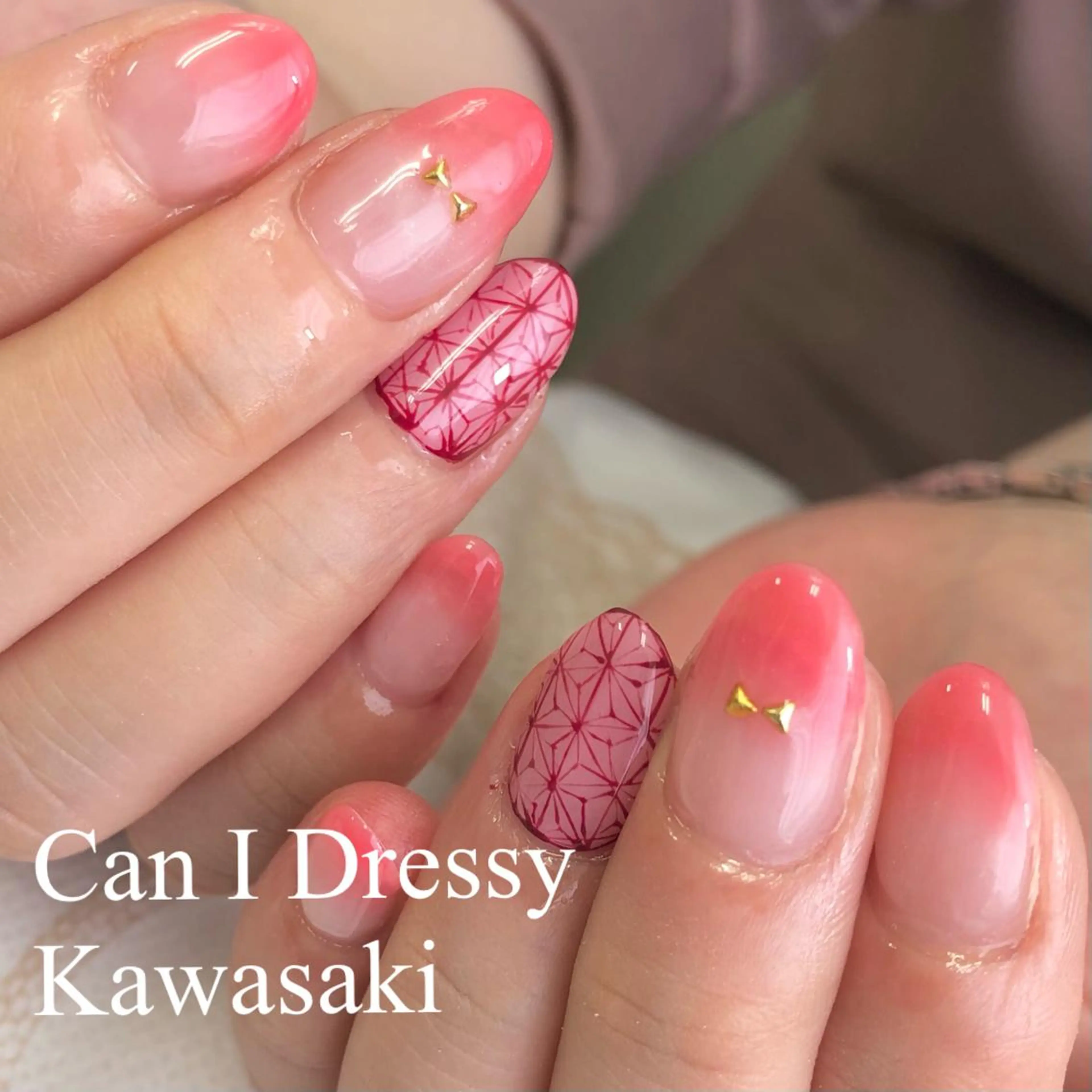 ネイル ハンドネイル Can I 川崎店 三島 久美子のネイルデザイン