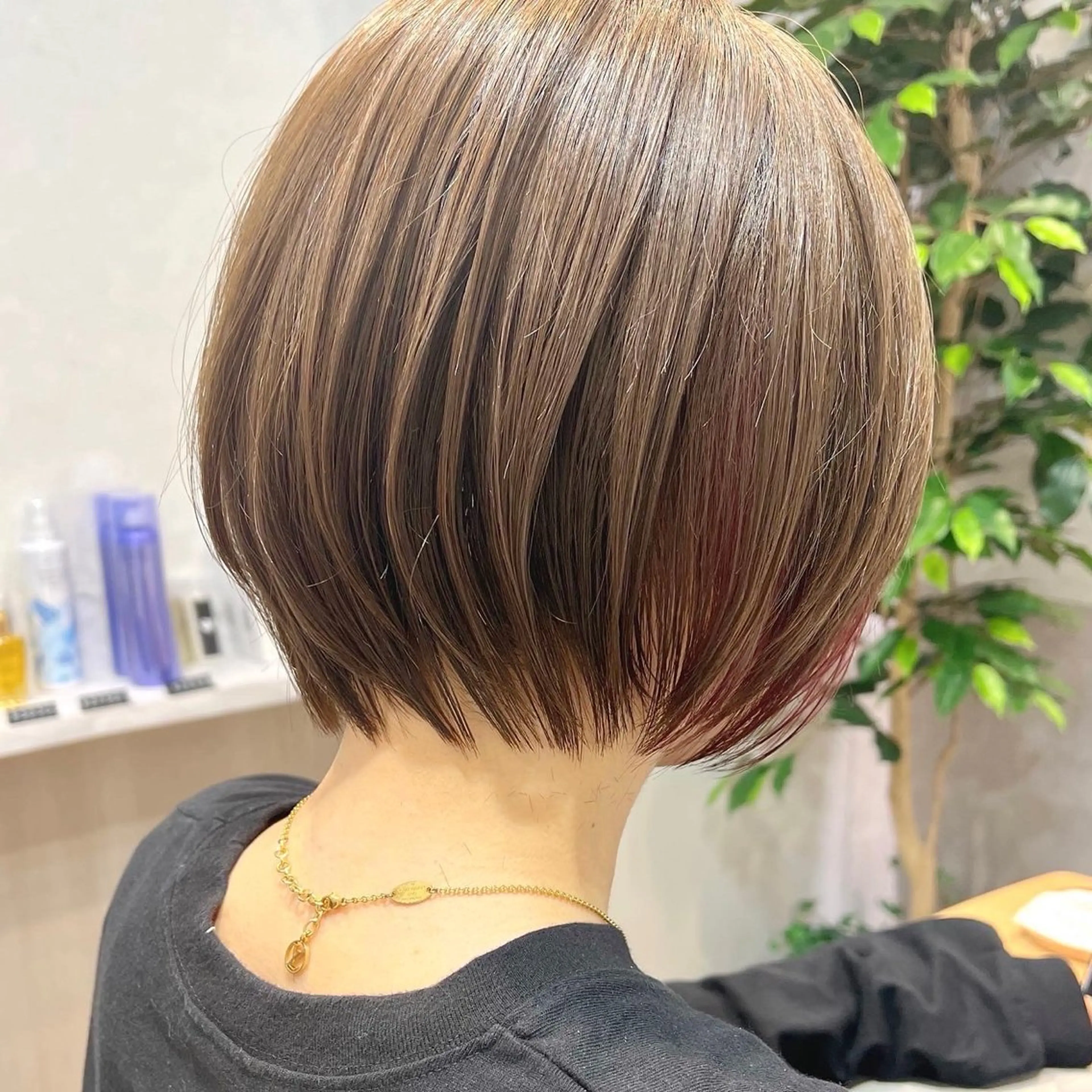 ショート ボブ ショートヘア カット トリートメント On所属・新宿　ショート・ボブ カットモデル募集のヘアスタイル