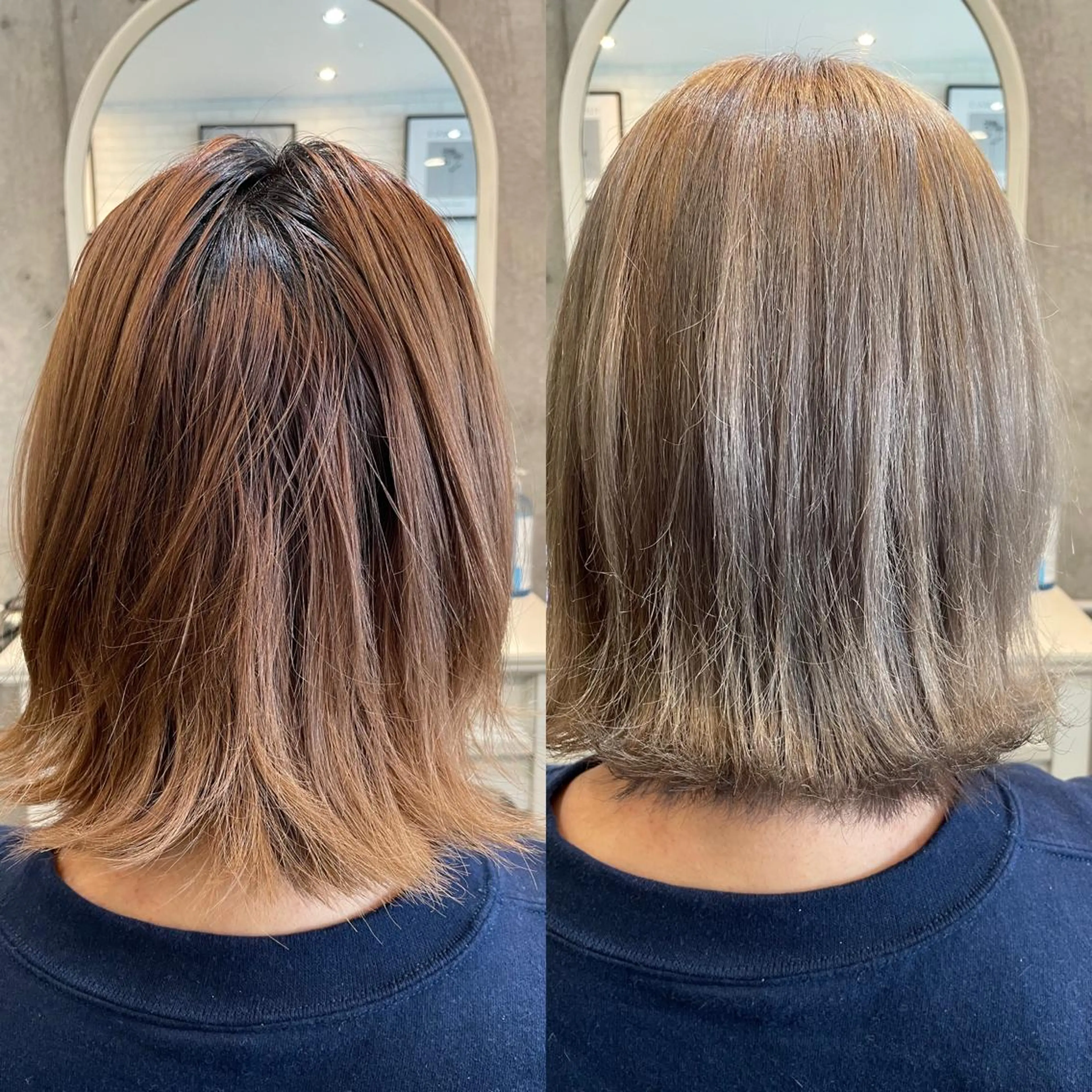 カラー ヘアカラー トリートメント 岡屋 瞬のヘアスタイル