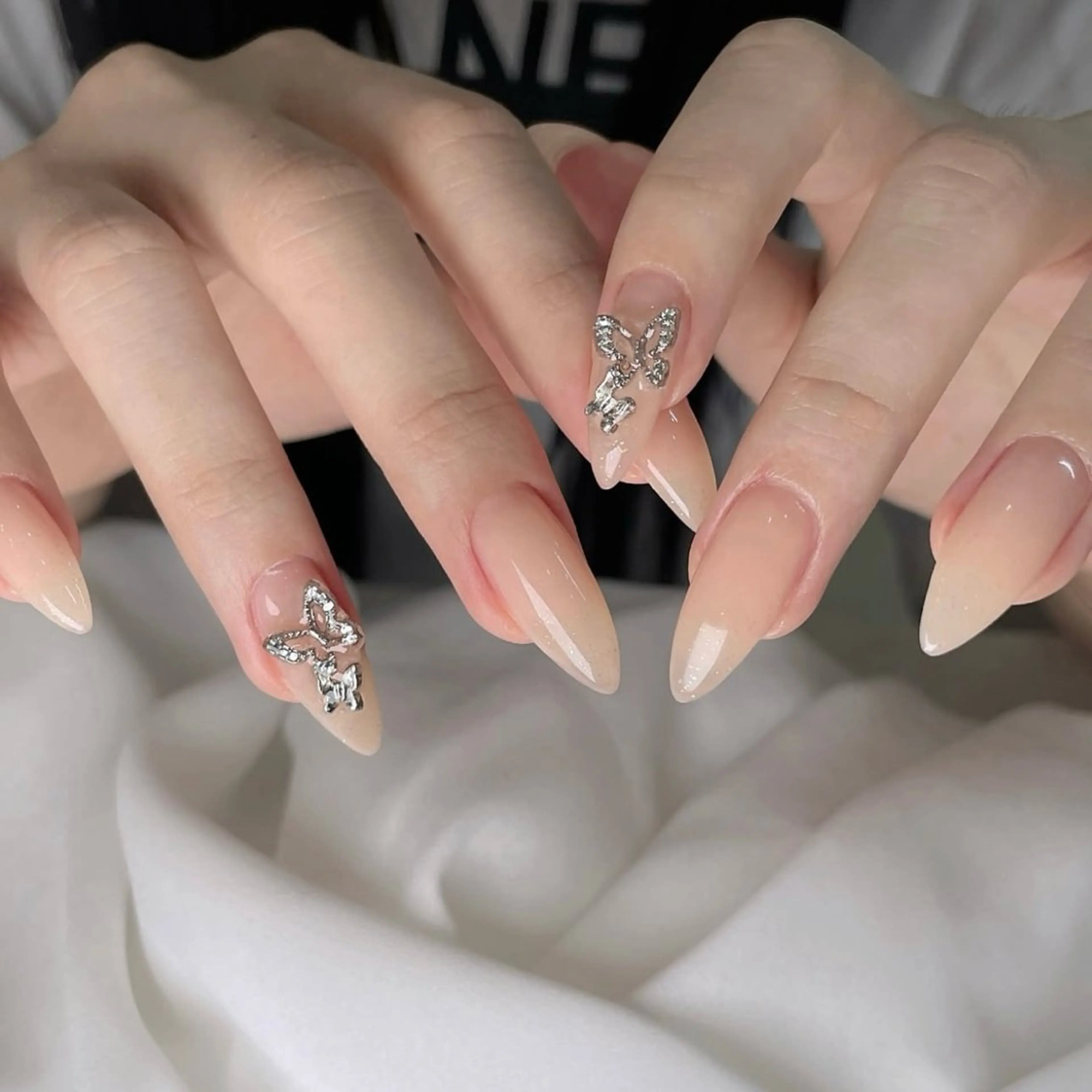 ネイル 韓国ネイル シンプルネイル ワンホンネイル Lala Nailsのネイルデザイン